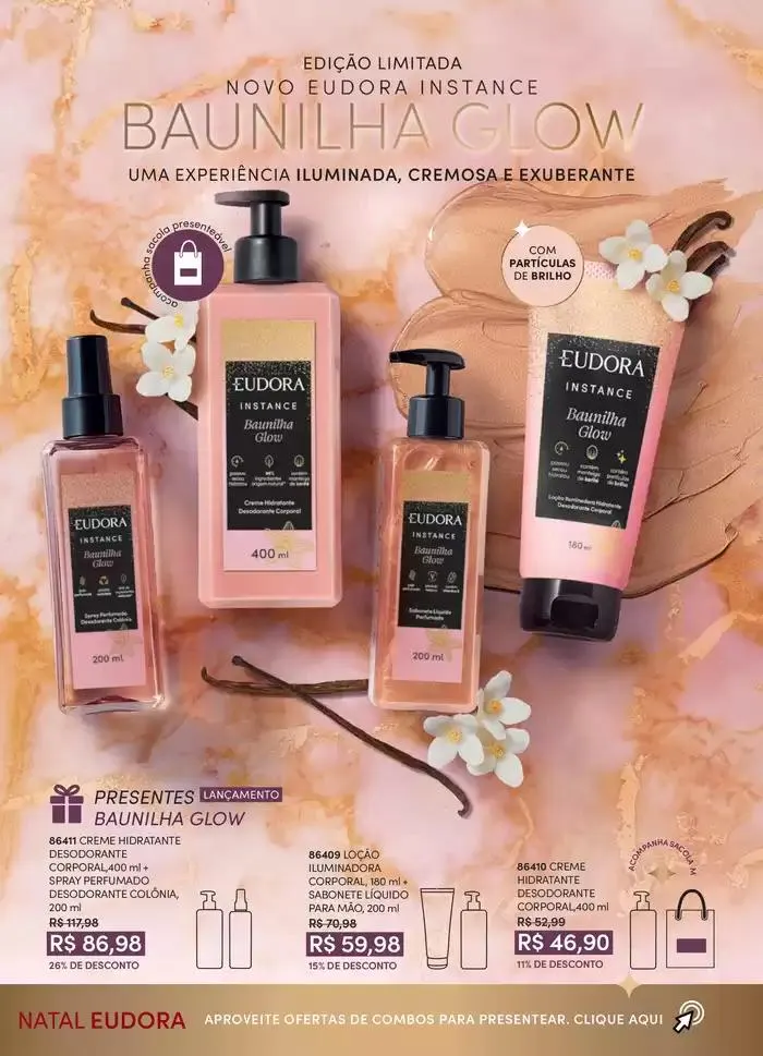 Encarte de Natal Eudora 31 de outubro até 30 de novembro 2024 - Pagina 6