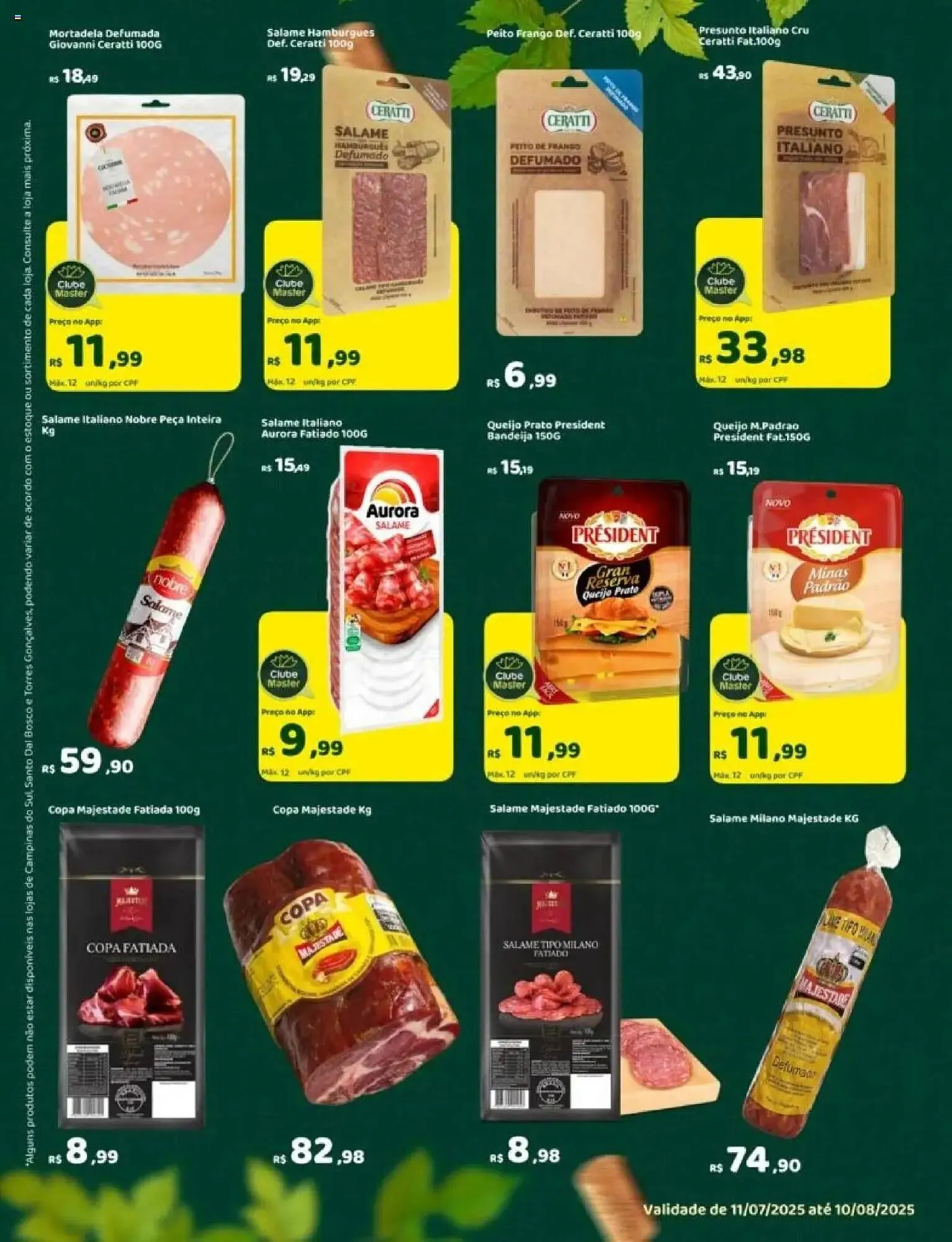 Encarte de Catálogo Master Supermercados 11 de julho até 11 de agosto 2025 - Pagina 17