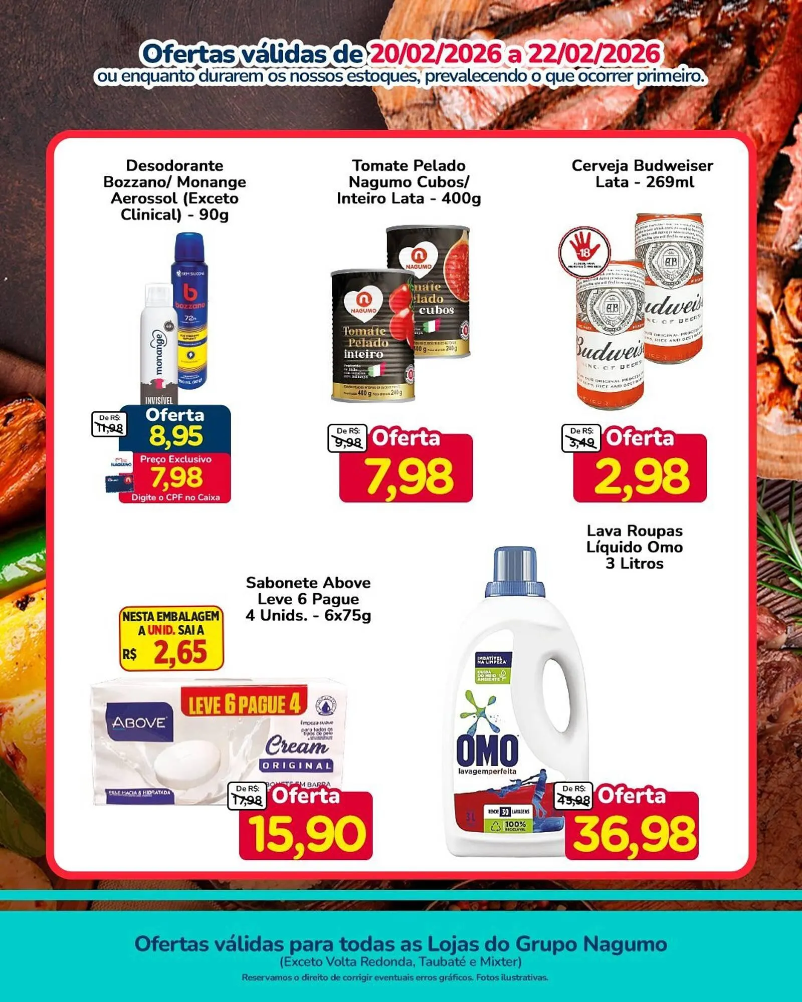 Encarte de Folheto Nagumo 21 de fevereiro até 22 de fevereiro 2026 - Pagina 3