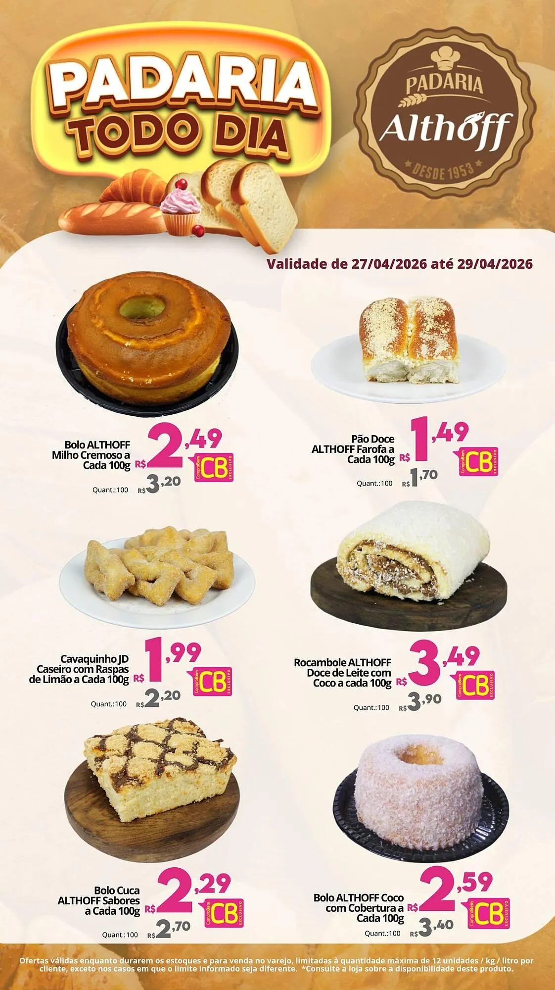 Encarte Althoff Supermercados - 1