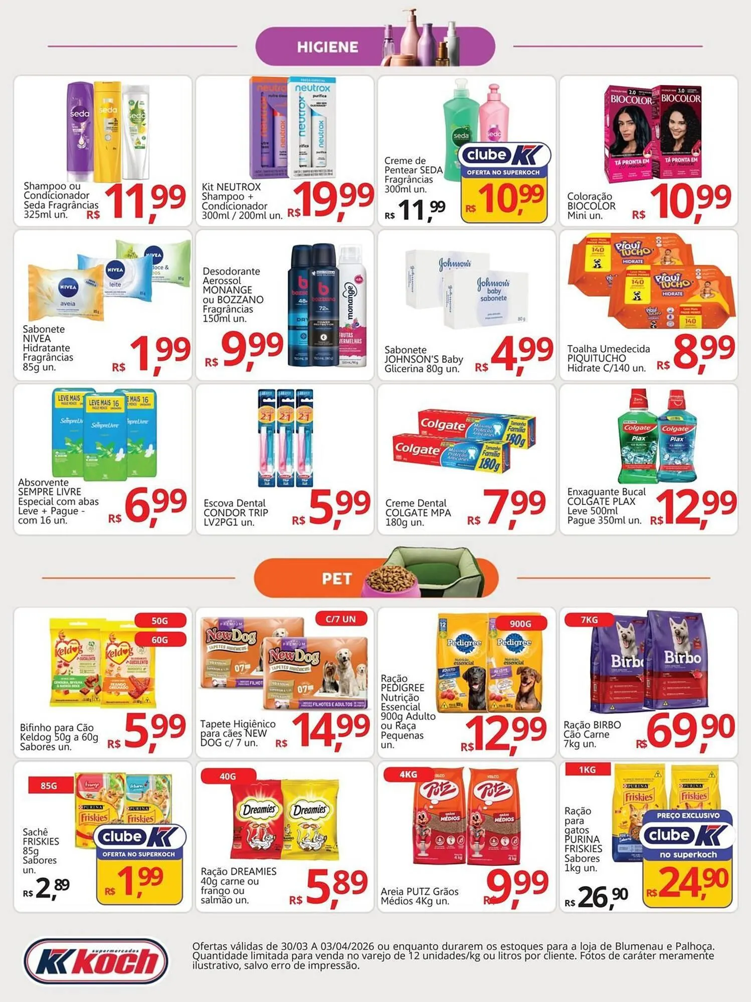 Encarte de Catálogo Supermercados Koch 30 de março até 3 de abril 2026 - Pagina 8