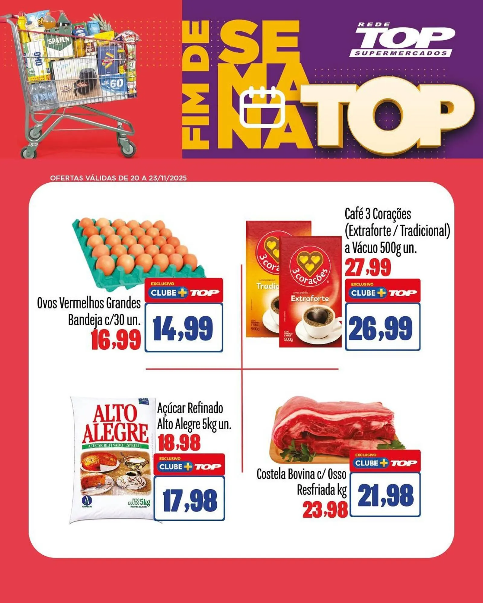 Encarte de Encarte Rede Top 19 de novembro até 23 de novembro 2025 - Pagina 1