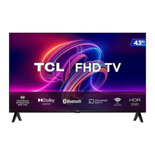Smart TV 43" Full HD LED TCL 43S5400A Android