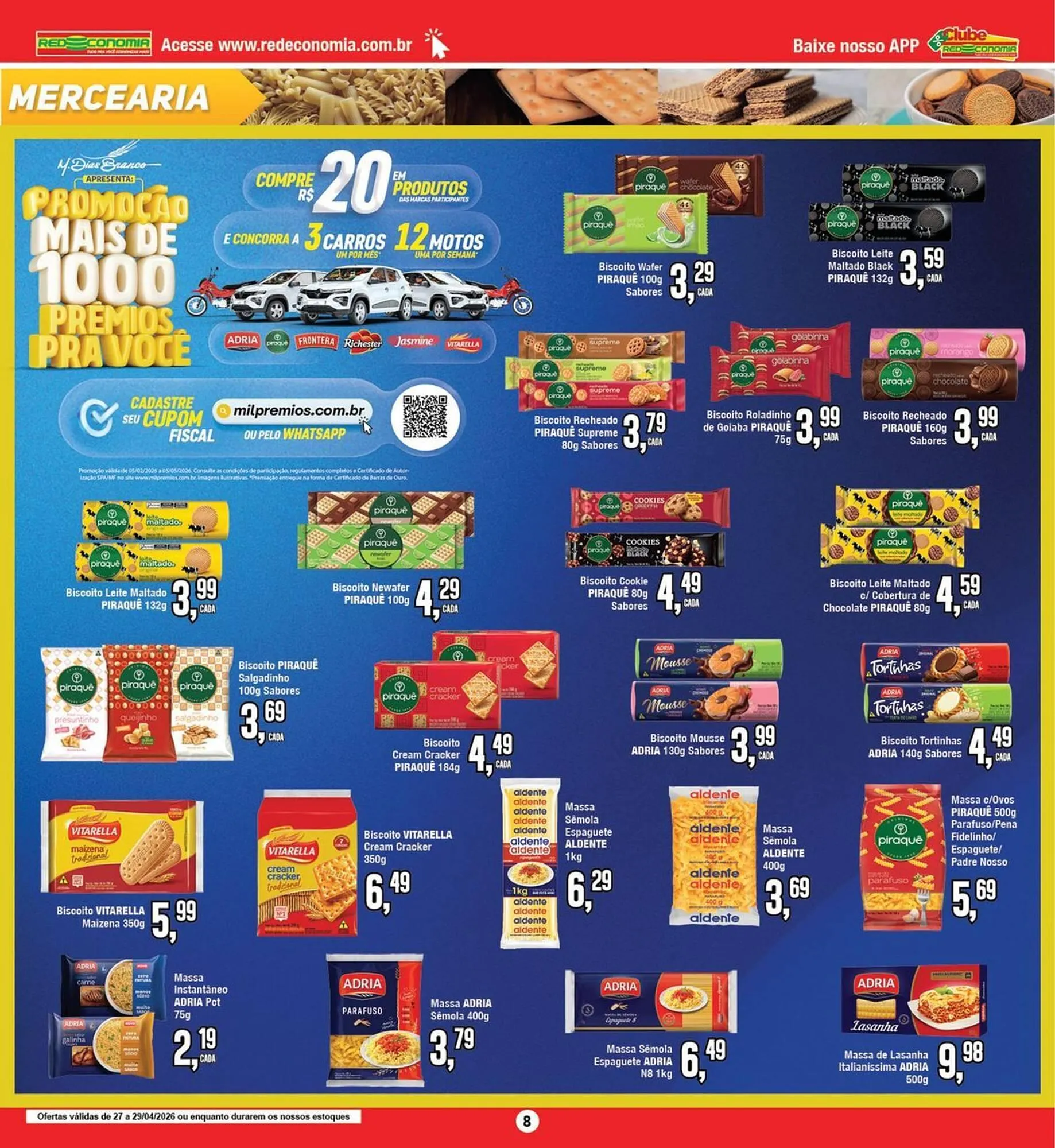 Encarte de Encarte Rede Economia 27 de abril até 28 de abril 2026 - Pagina 8