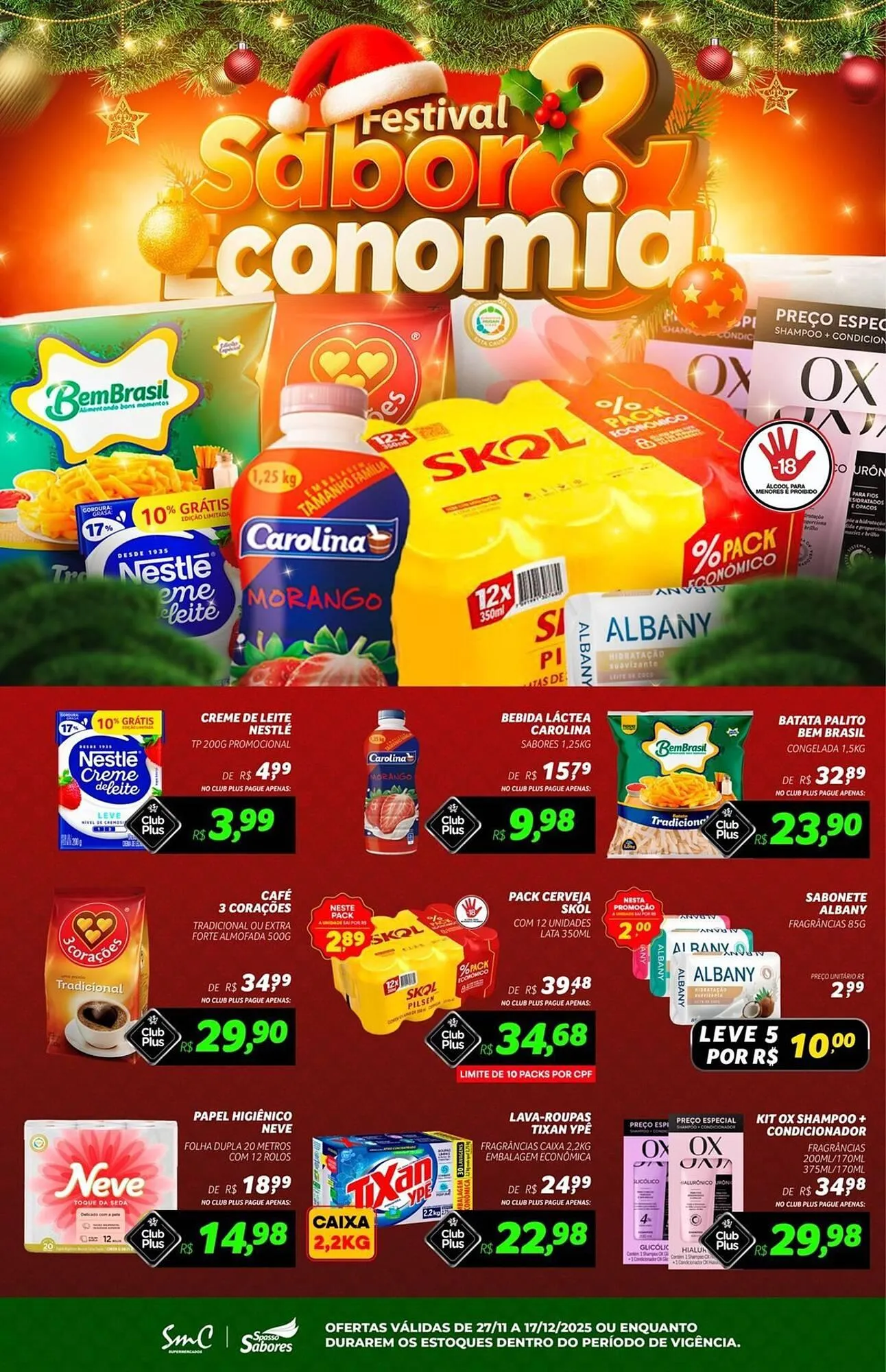 Encarte de Folheto Spasso Sabores 27 de novembro até 17 de dezembro 2025 - Pagina 2