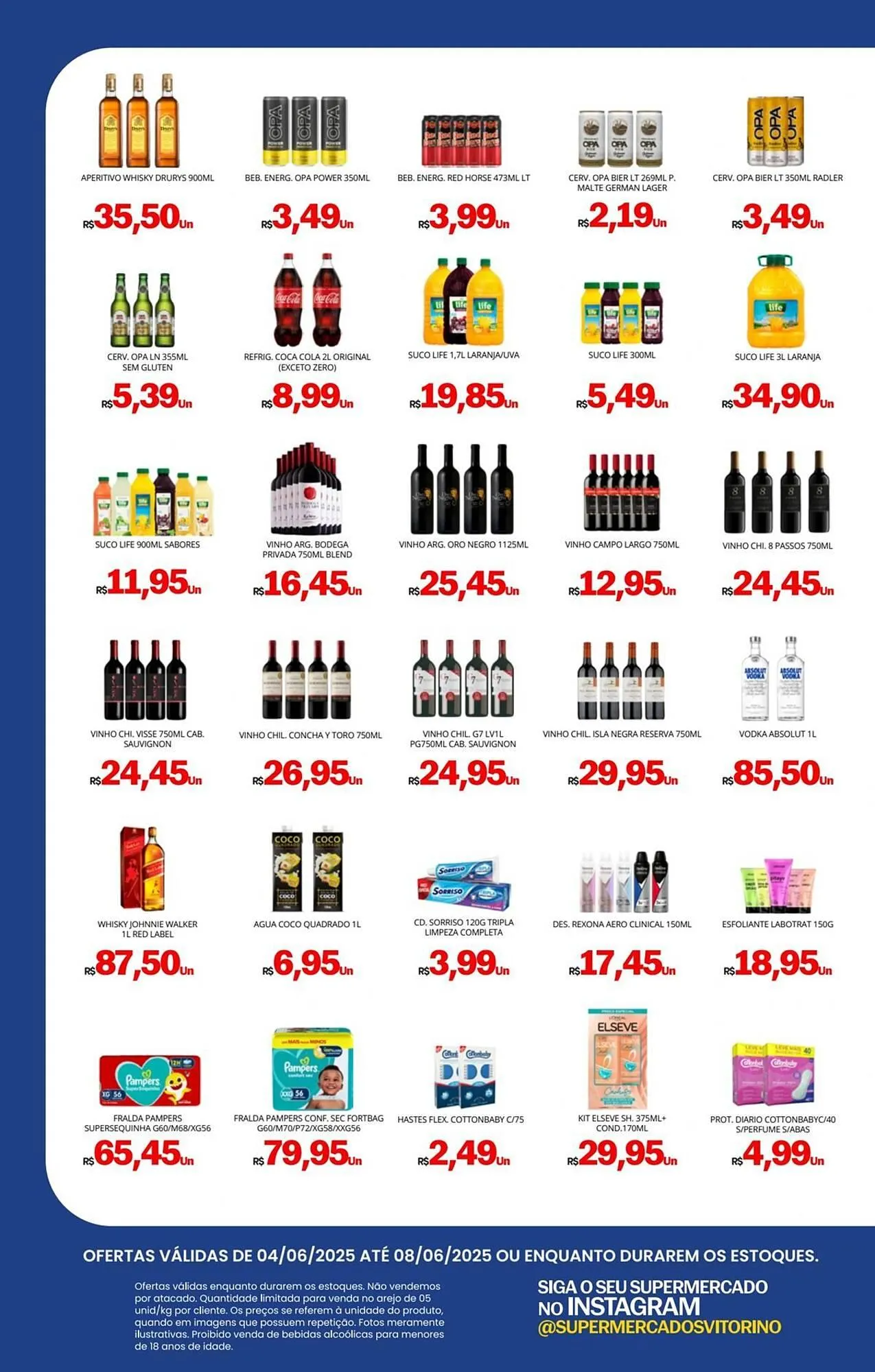 Encarte de Catálogo Supermercado Vitorino 4 de junho até 8 de junho 2025 - Pagina 4