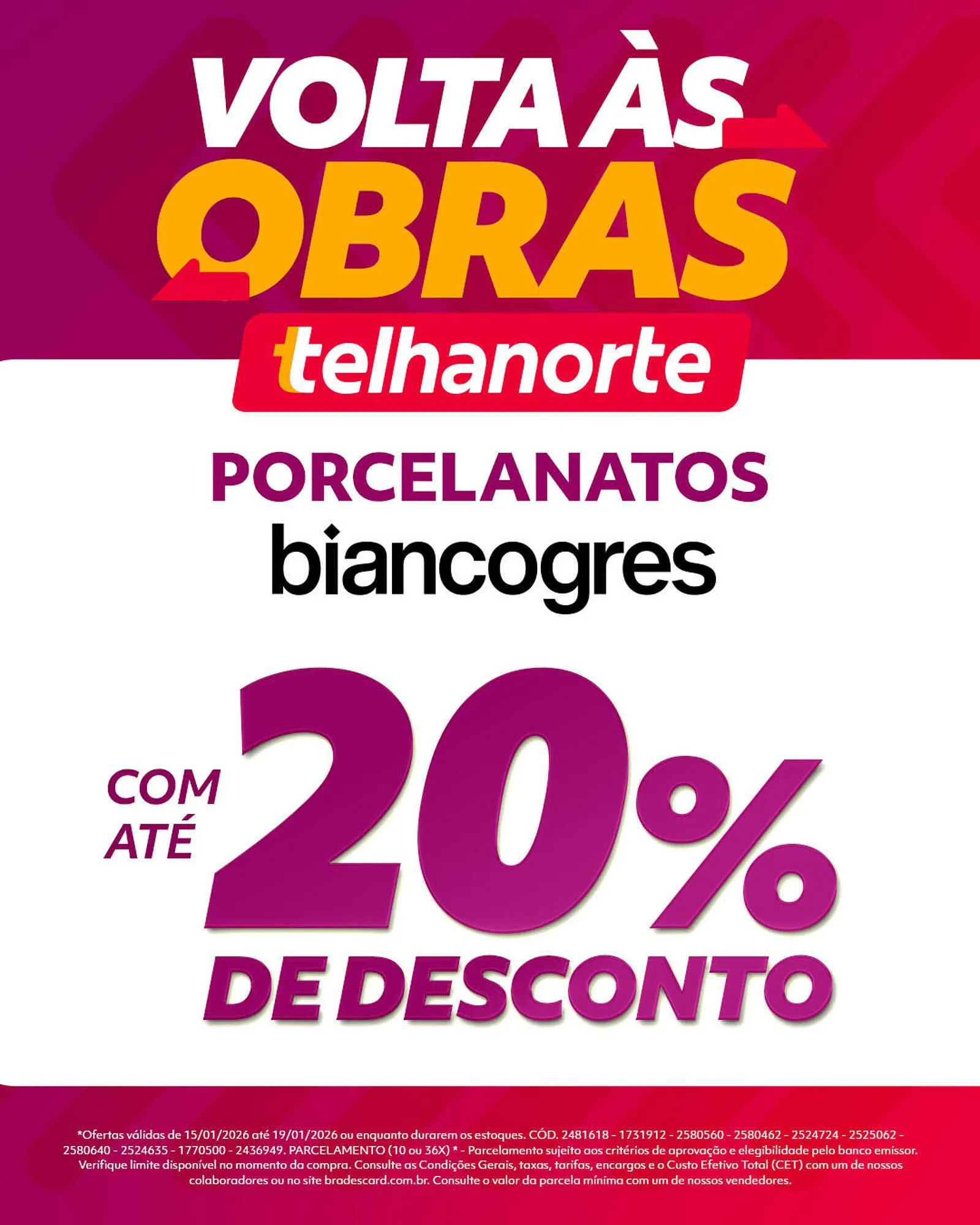 Encarte de Catálogo Telhanorte 17 de janeiro até 4 de fevereiro 2026 - Pagina 4