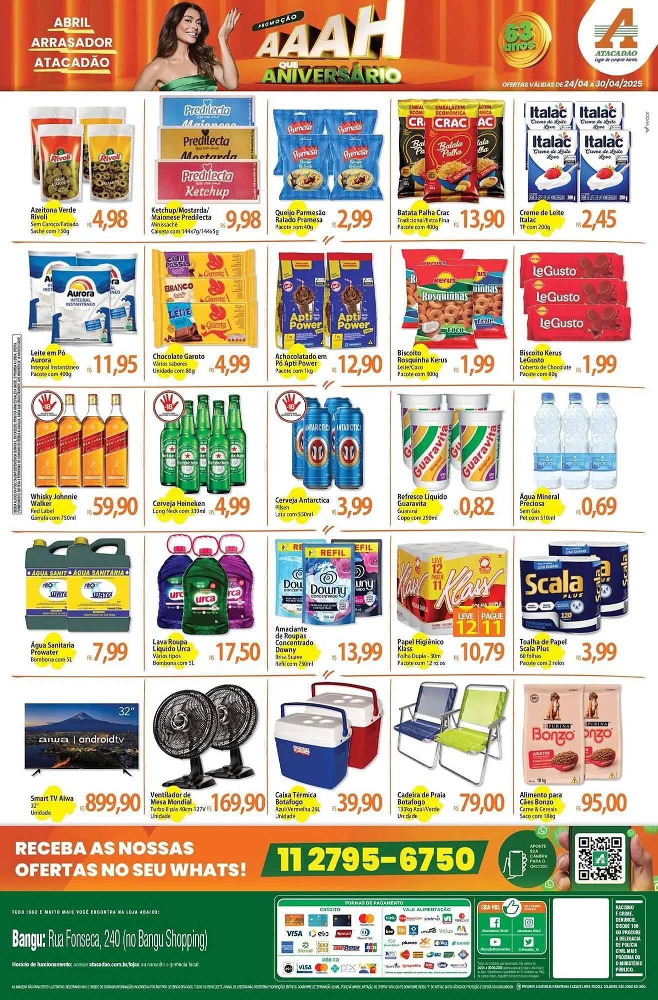 Encarte de Catálogo Atacadão 24 de abril até 30 de abril 2025 - Pagina 2