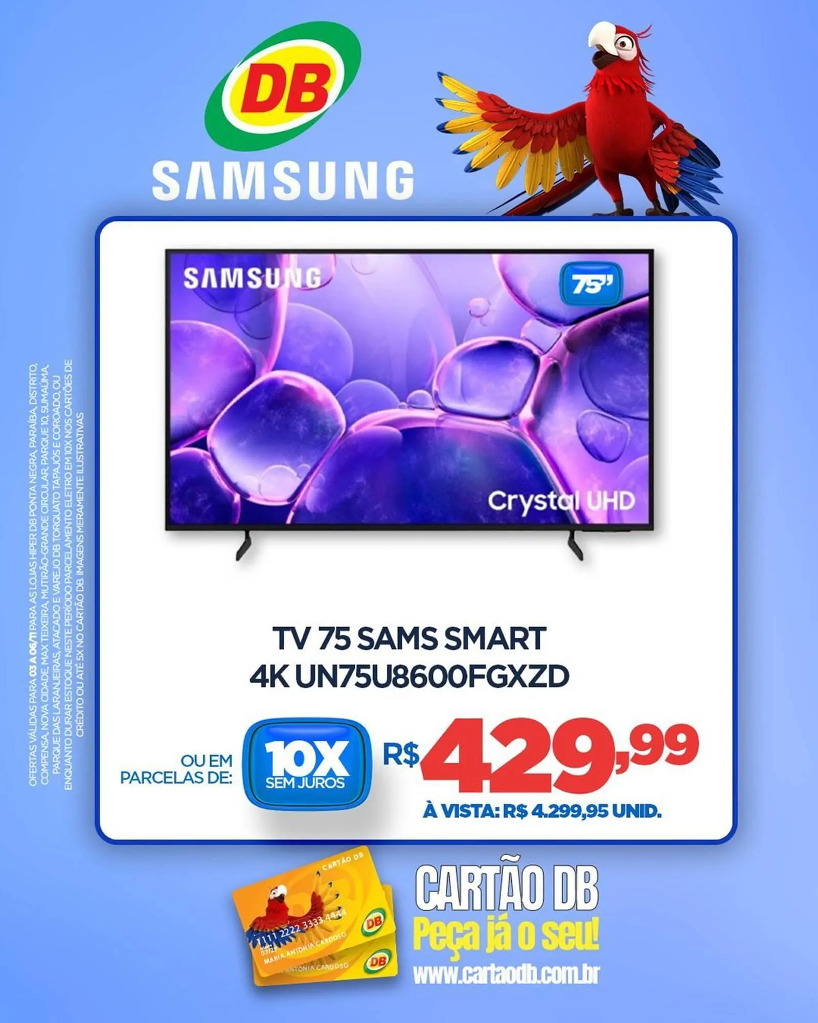 Encarte de Catálogo DB Supermercados 3 de novembro até 6 de novembro 2025 - Pagina 8