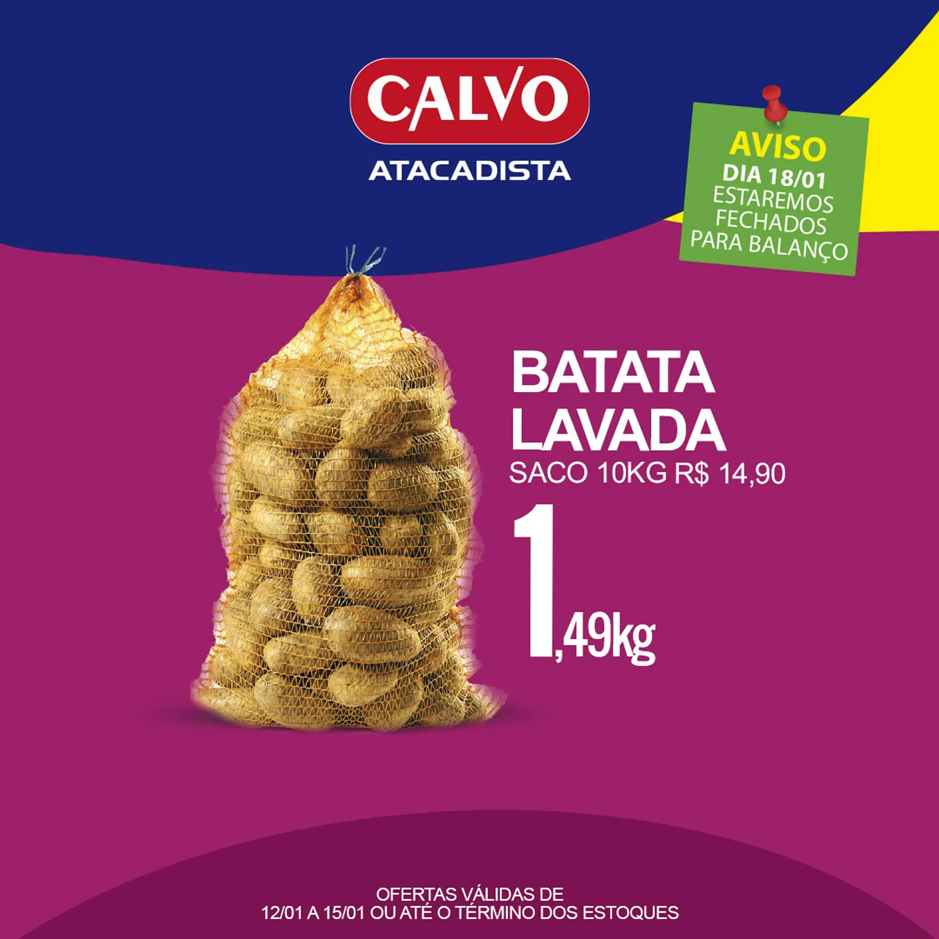 Encarte de Folheto Calvo Atacadista 15 de janeiro até 15 de janeiro 2026 - Pagina 2
