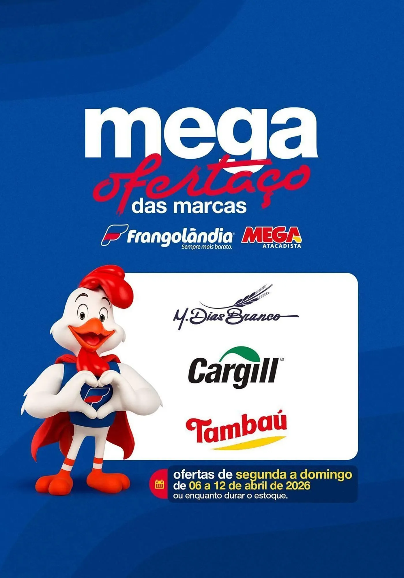 Encarte de Encarte Frangolândia 6 de abril até 12 de abril 2026 - Pagina 1