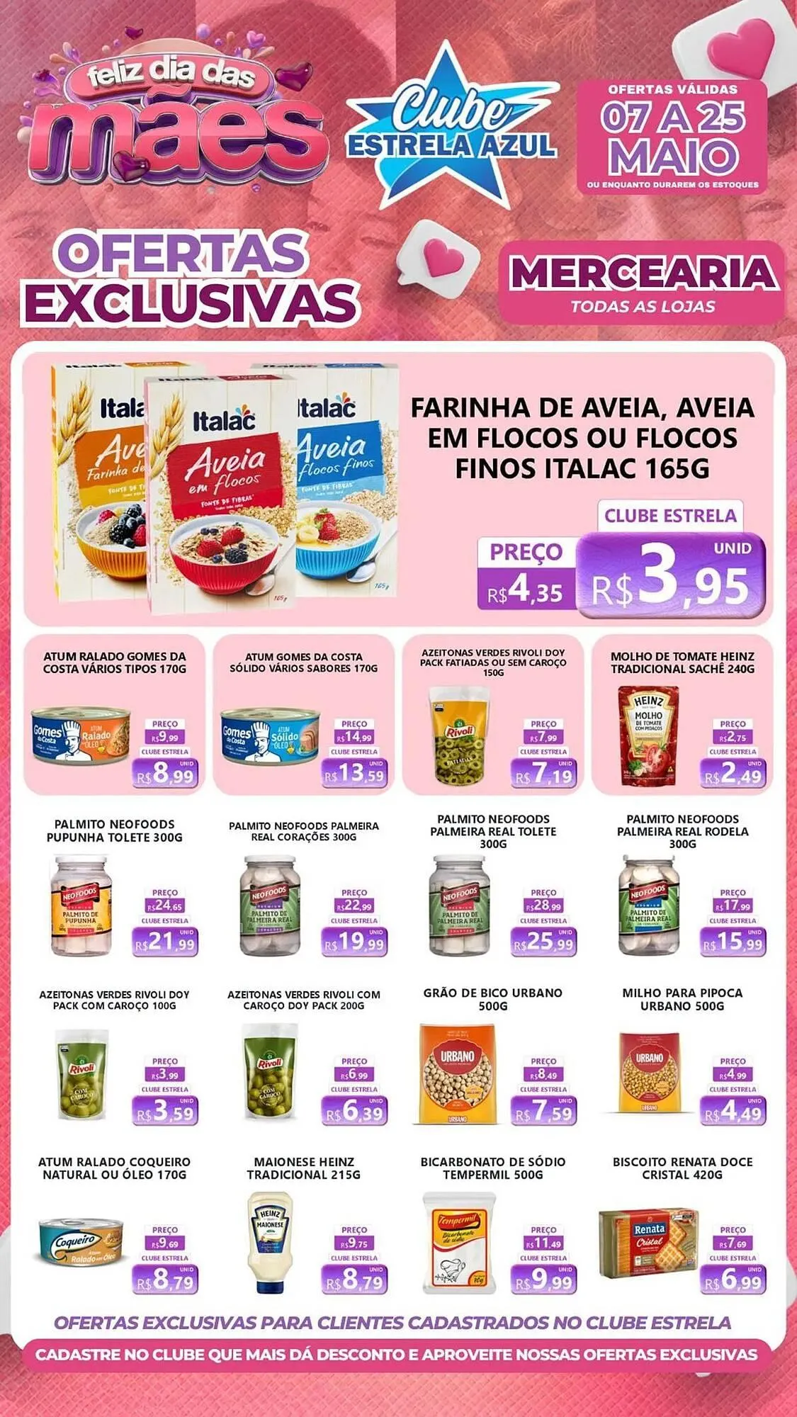 Encarte de Folheto Supermercado Estrela Azul 7 de maio até 25 de maio 2026 - Pagina 1