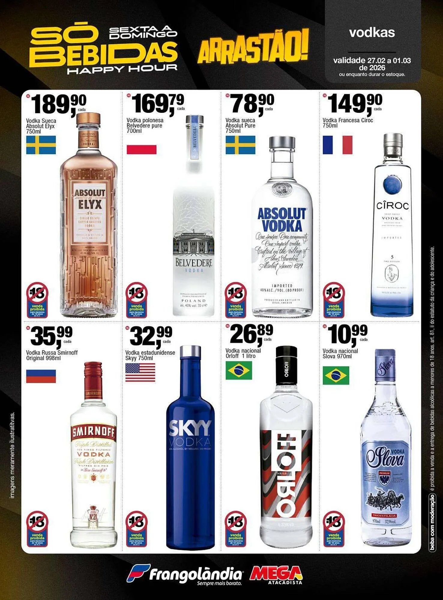 Encarte de Encarte Frangolândia 26 de fevereiro até 1 de março 2026 - Pagina 3