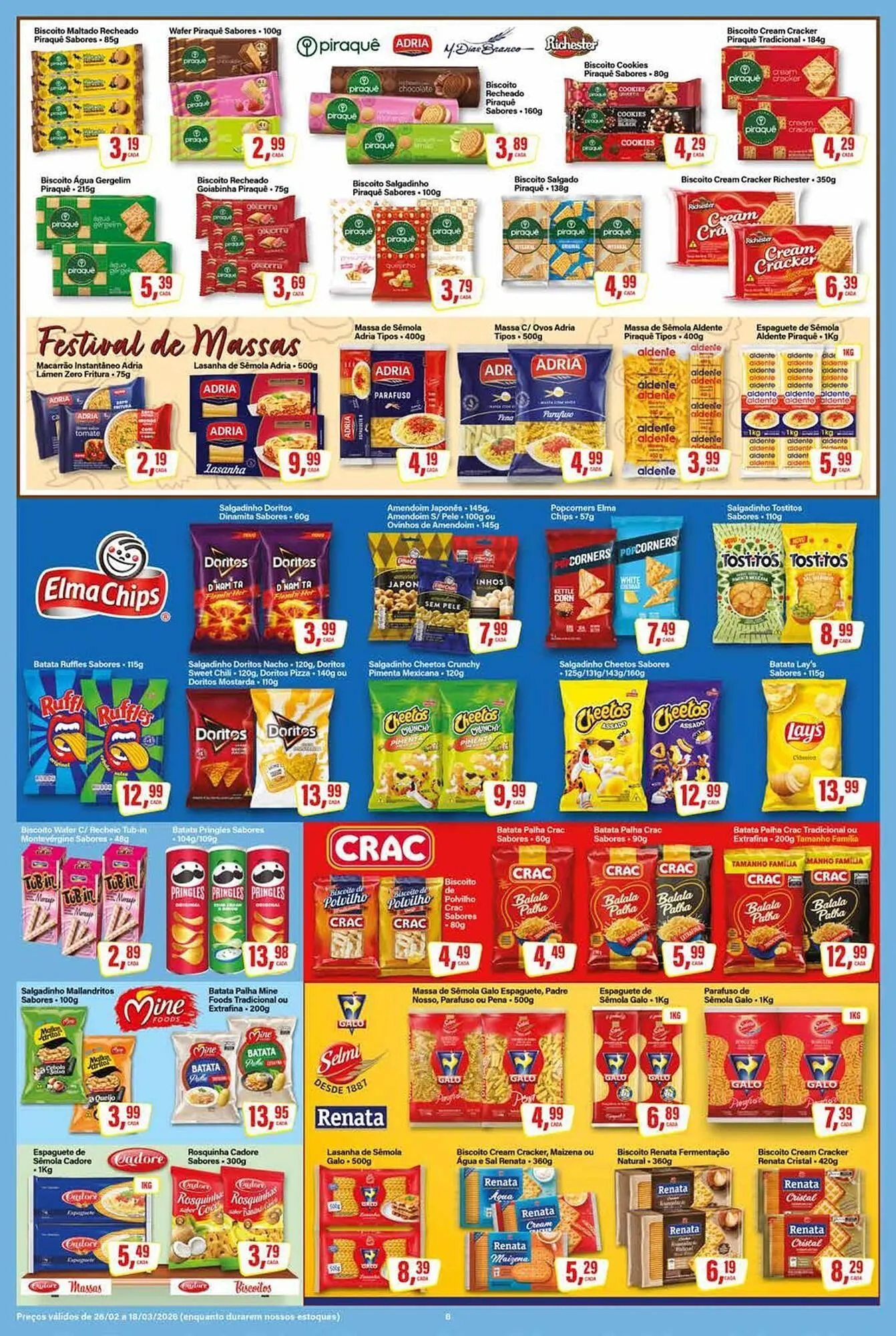 Encarte de Encarte Rede Supermarket 16 de março até 18 de março 2026 - Pagina 8