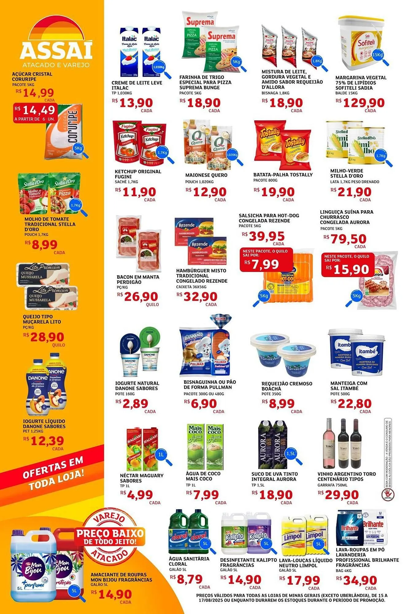 Encarte de Catálogo Assaí Atacadista 16 de agosto até 17 de agosto 2025 - Pagina 2