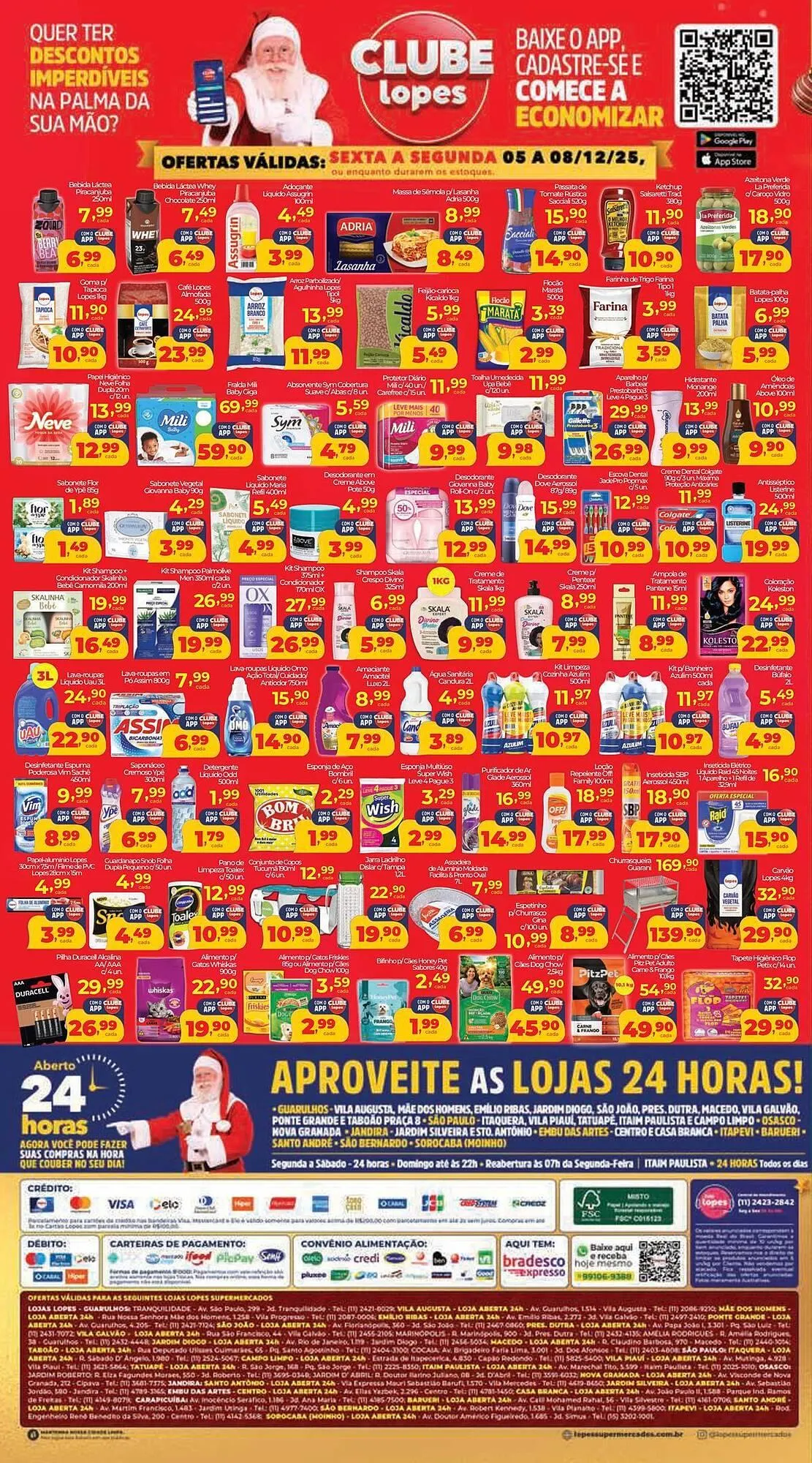 Encarte de Folheto Lopes Supermercados 5 de dezembro até 7 de dezembro 2025 - Pagina 4