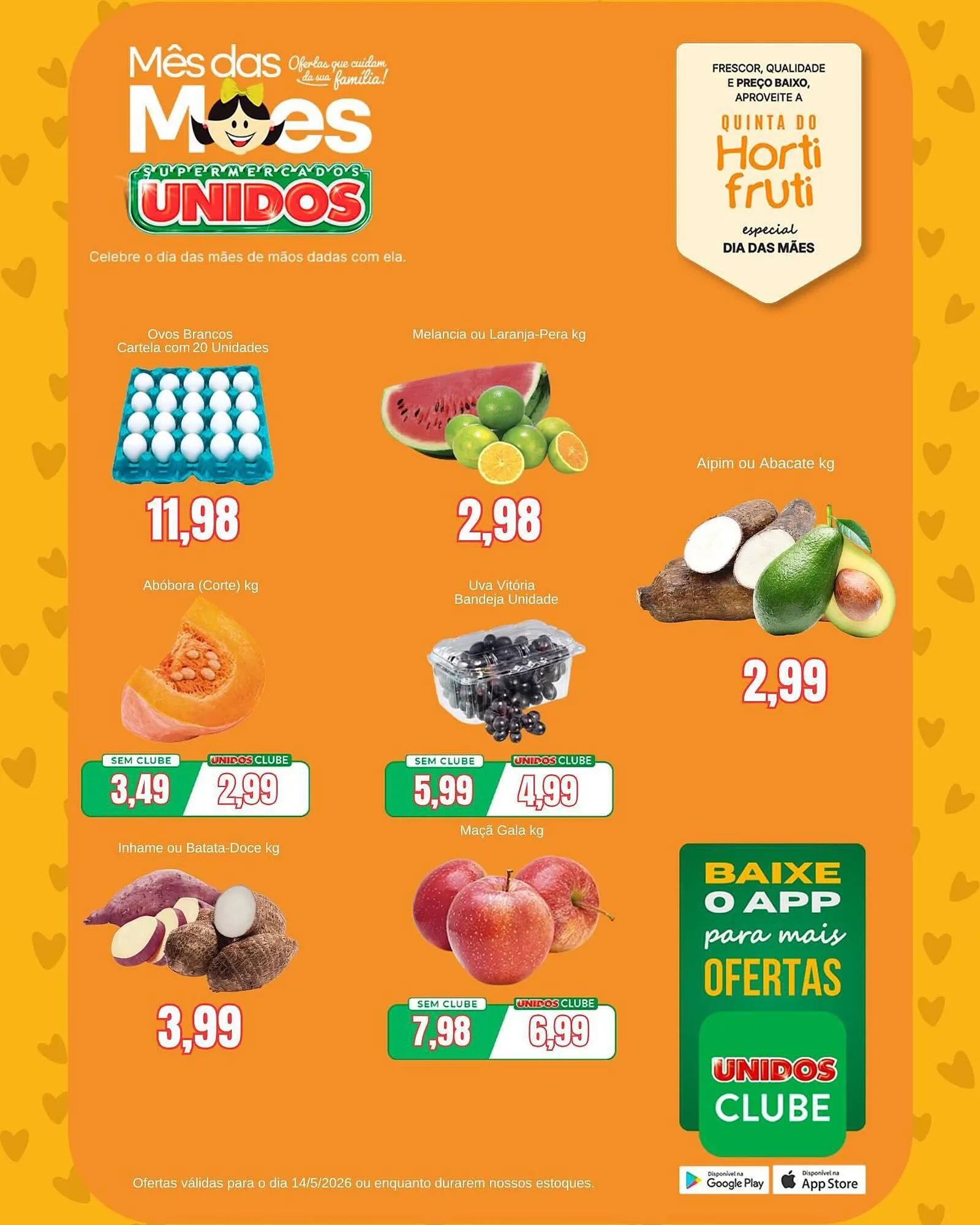 Encarte de Encarte Supermercados Unidos 14 de maio até 14 de maio 2026 - Pagina 1