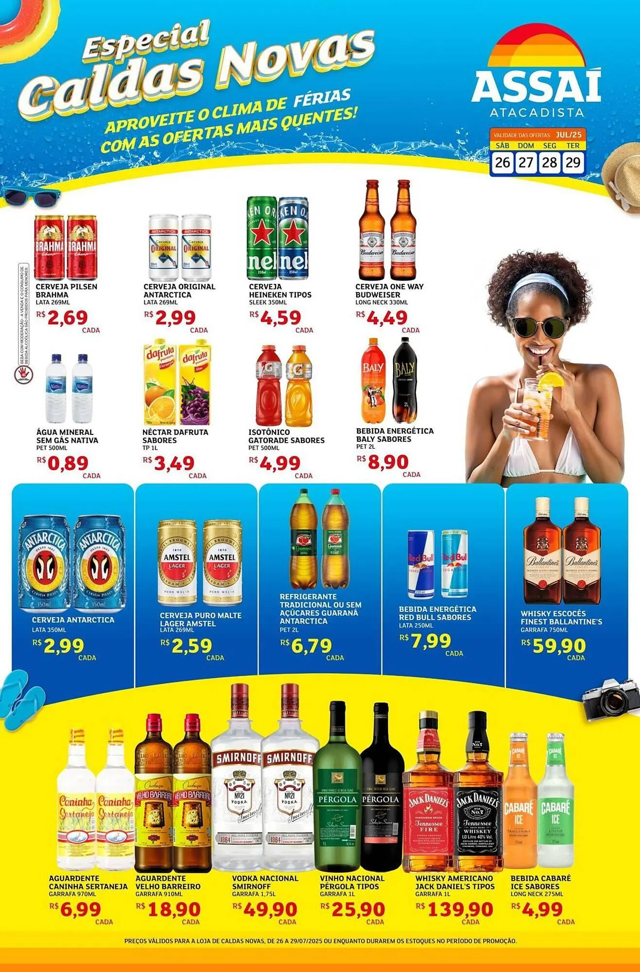 Encarte de Catálogo Assaí Atacadista 28 de julho até 29 de julho 2025 - Pagina 1