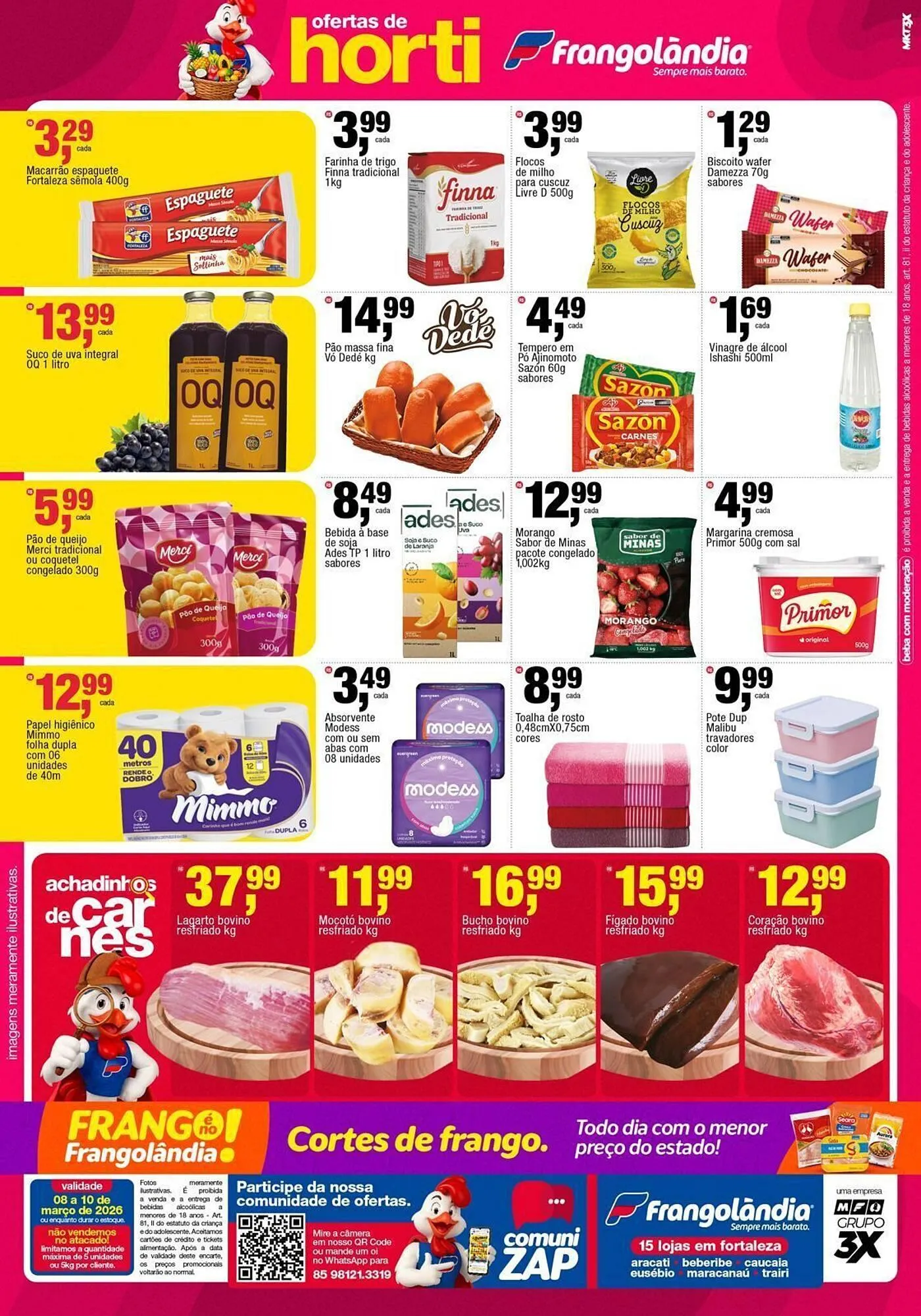 Encarte de Encarte Frangolândia 8 de março até 10 de março 2026 - Pagina 2