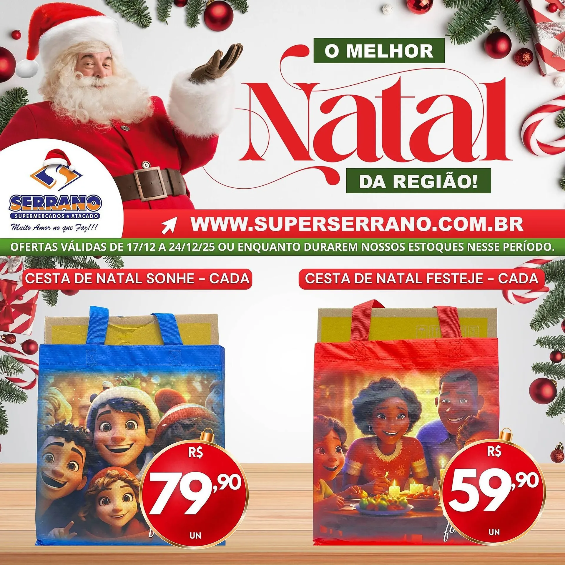 Encarte de Catálogo Serrano Supermercado 19 de dezembro até 24 de dezembro 2025 - Pagina 5