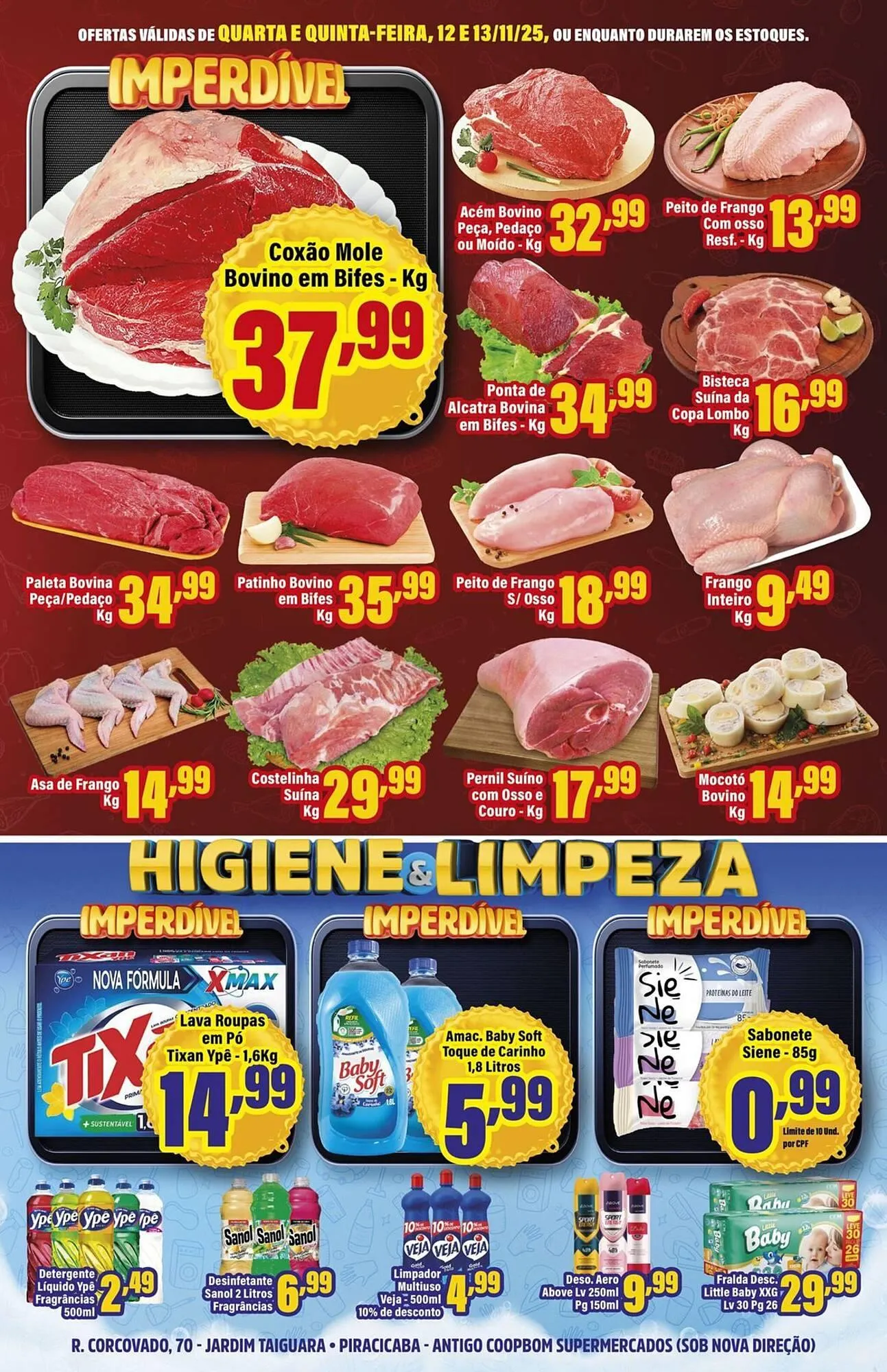 Encarte de Tabloide CoopBom 12 de novembro até 13 de novembro 2025 - Pagina 1