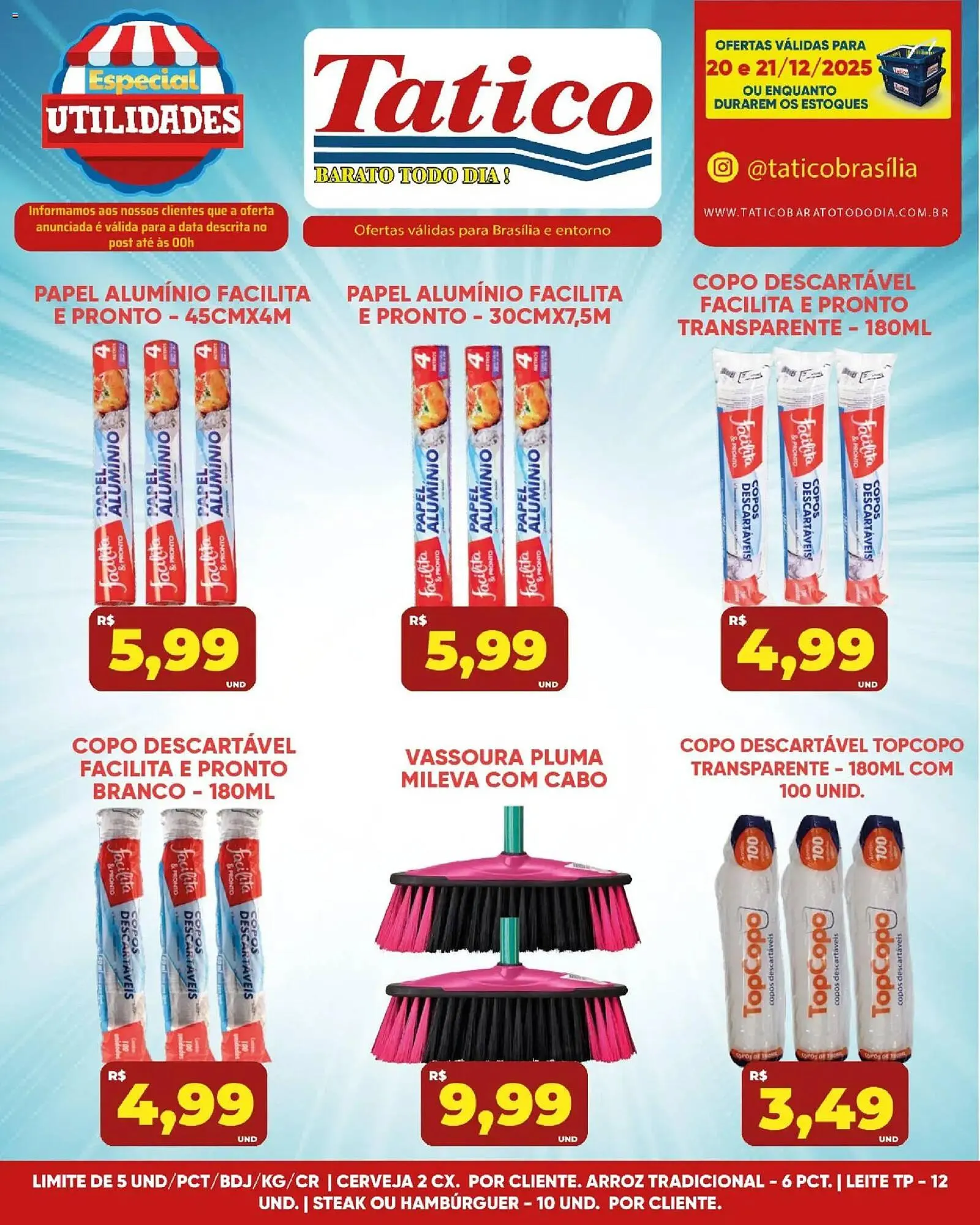Encarte de Tabloide Tatico 20 de dezembro até 21 de dezembro 2025 - Pagina 3