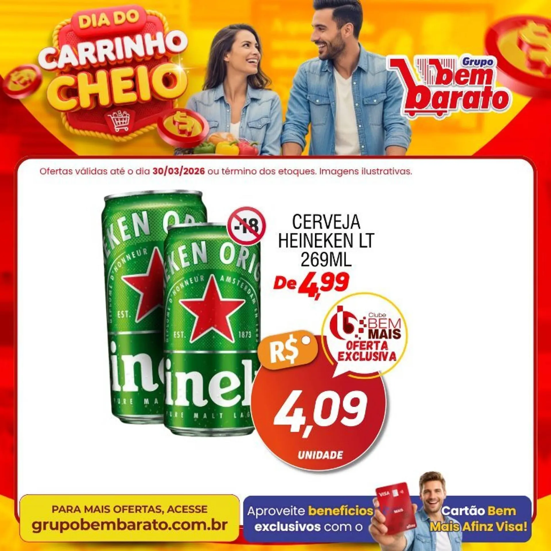 Encarte de Catálogo Supermercado Bem Barato 28 de março até 30 de março 2026 - Pagina 4