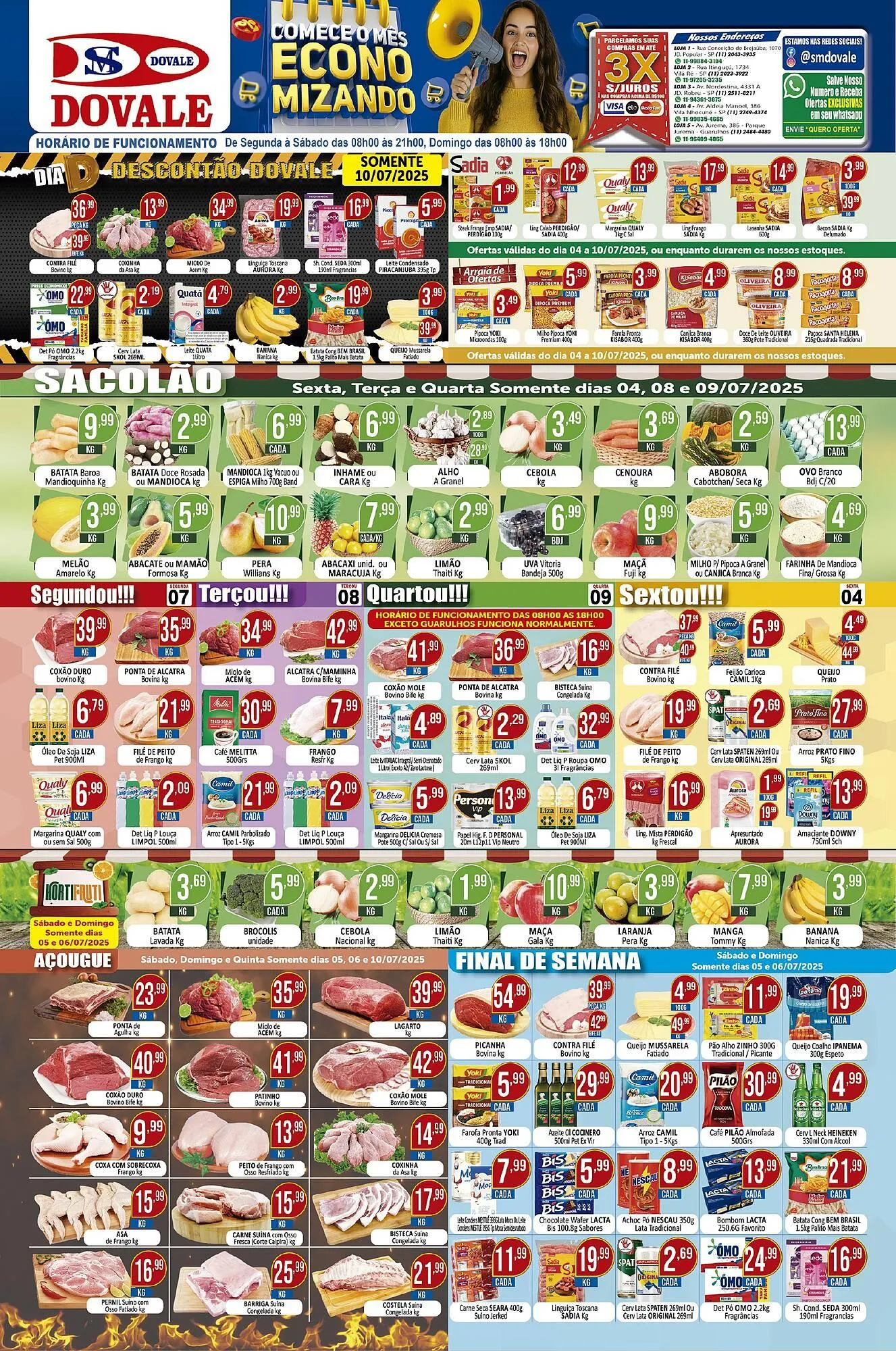 Encarte de Catálogo Dovale 4 de julho até 10 de julho 2025 - Pagina 1