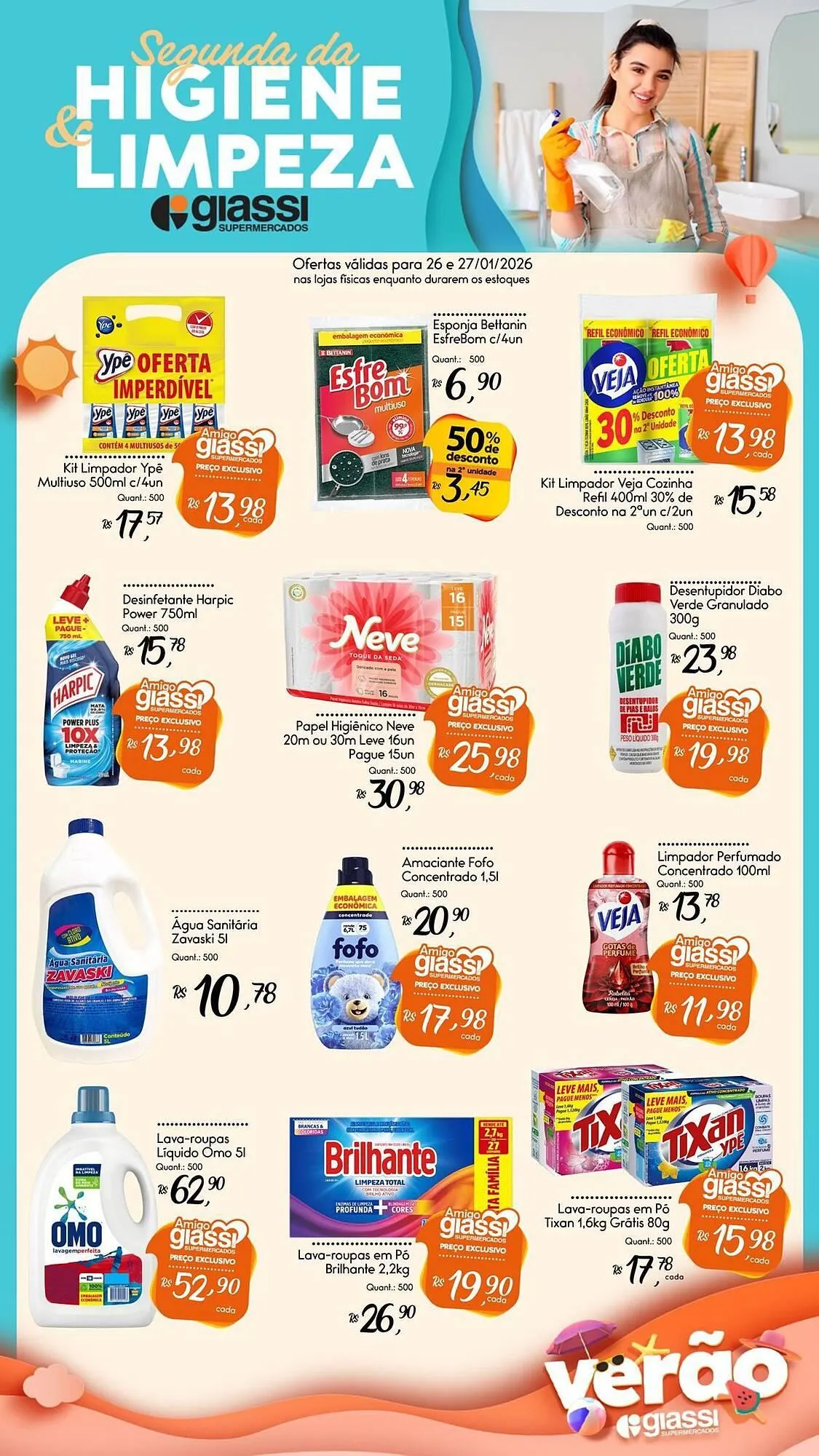 Encarte Giassi Supermercados - 1