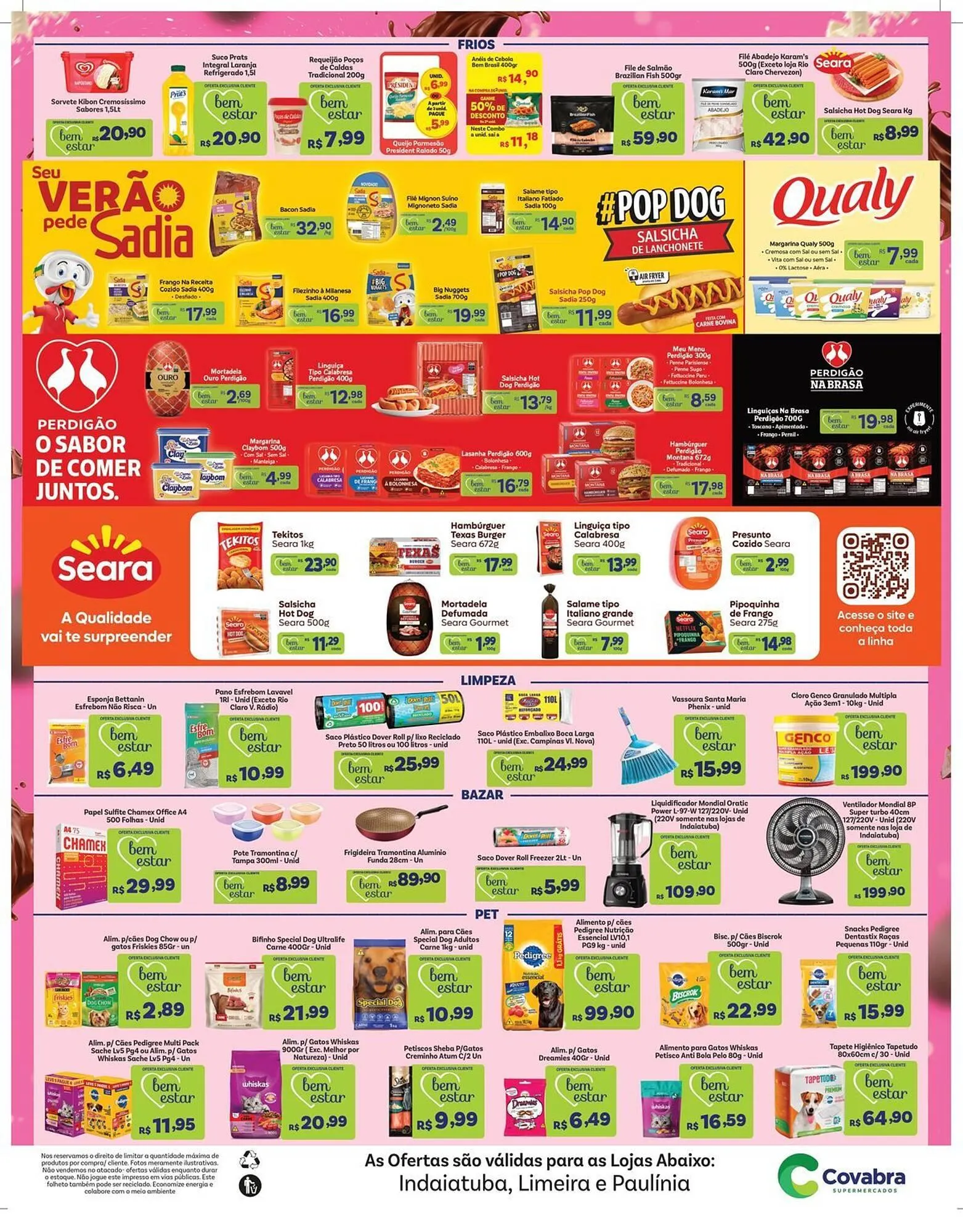 Encarte de Catálogo Covabra Supermercados 19 de março até 25 de março 2026 - Pagina 4