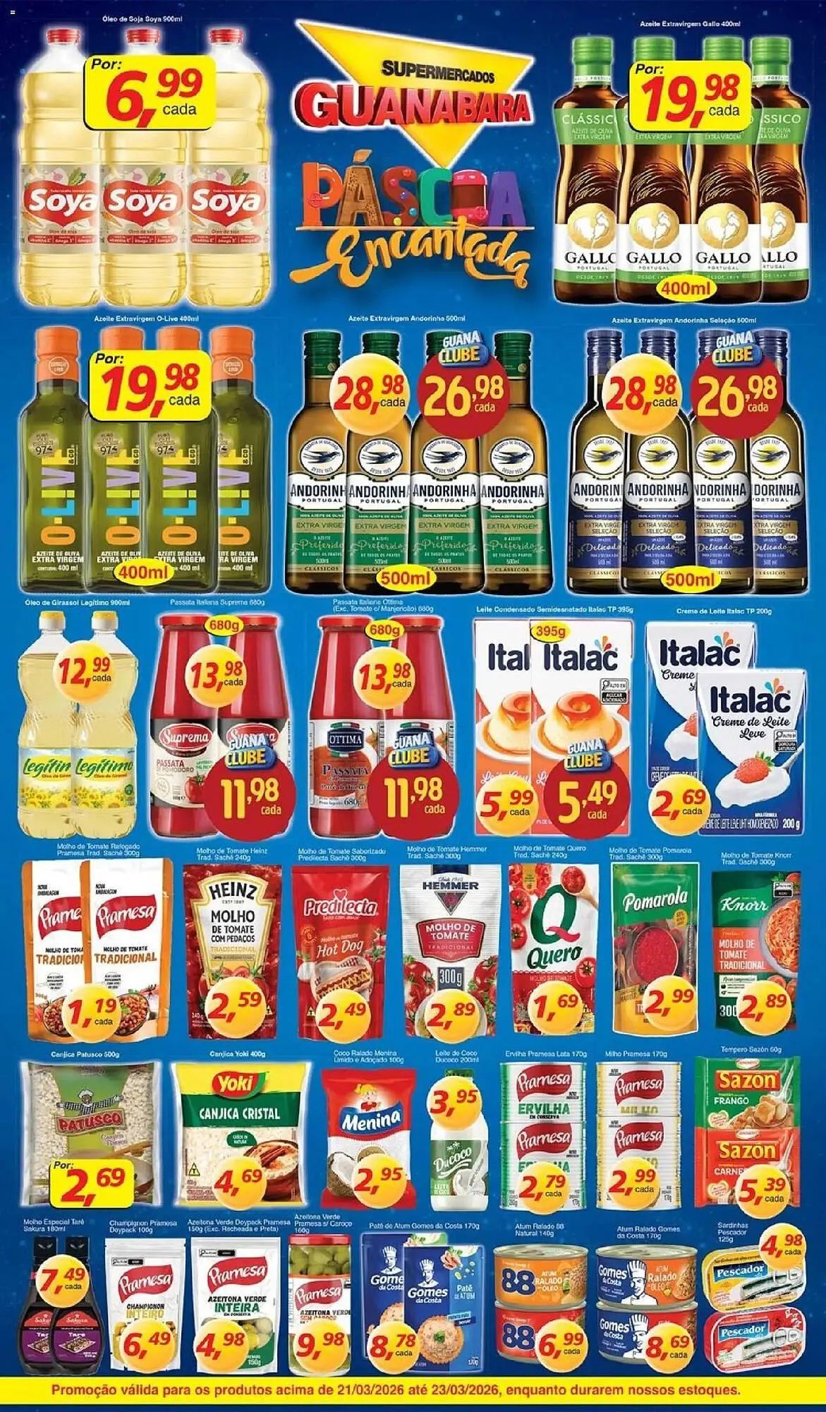 Encarte de Encarte Supermercados Guanabara 21 de março até 23 de março 2026 - Pagina 3