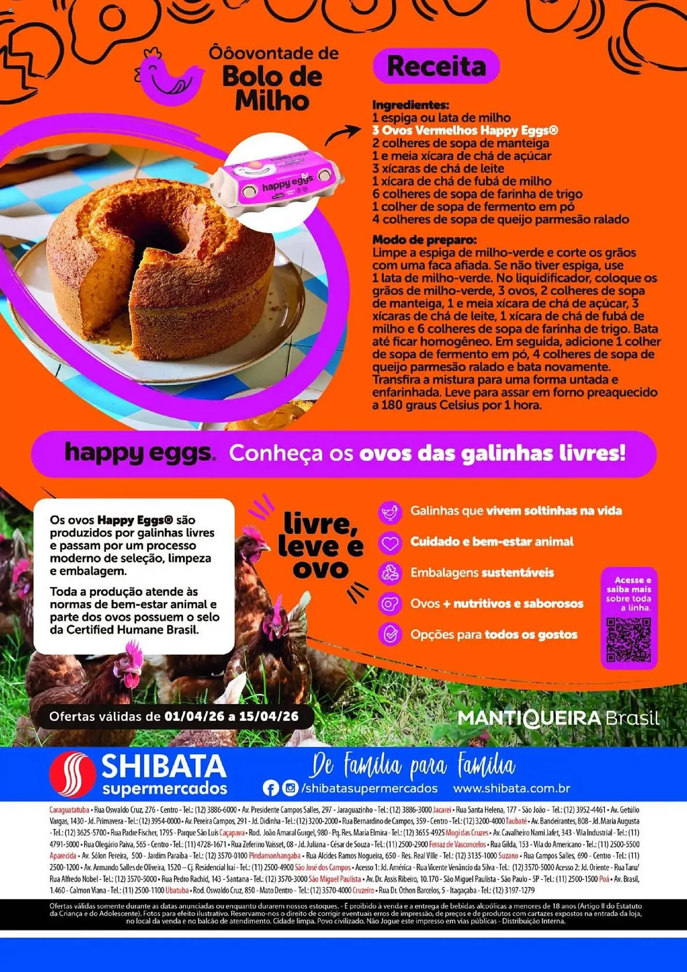 Encarte de Folheto Shibata Supermercados 4 de abril até 16 de abril 2026 - Pagina 2