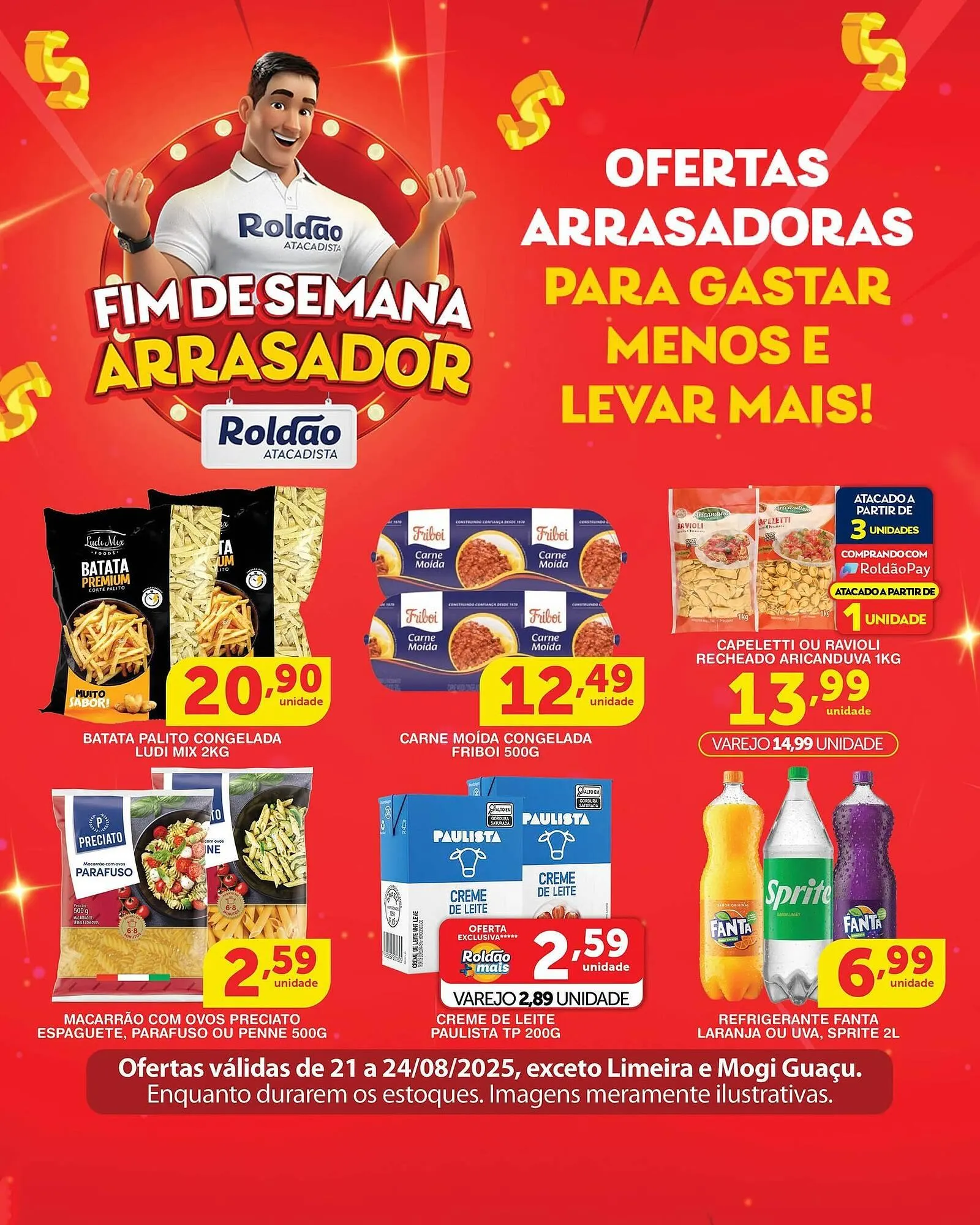 Encarte de Catálogo Roldão 21 de agosto até 24 de agosto 2025 - Pagina 1