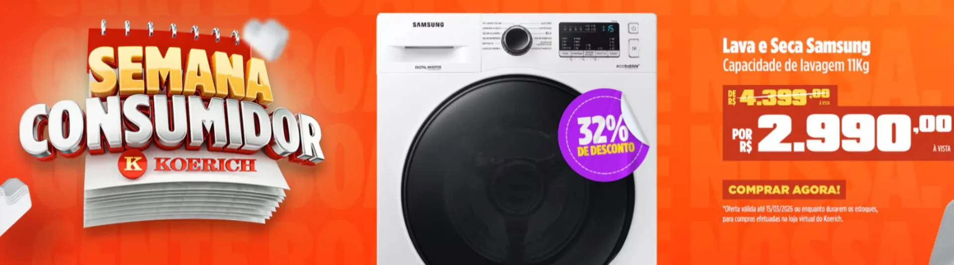 Encarte de Catálogo Lojas Koerich 12 de março até 15 de março 2026 - Pagina 3