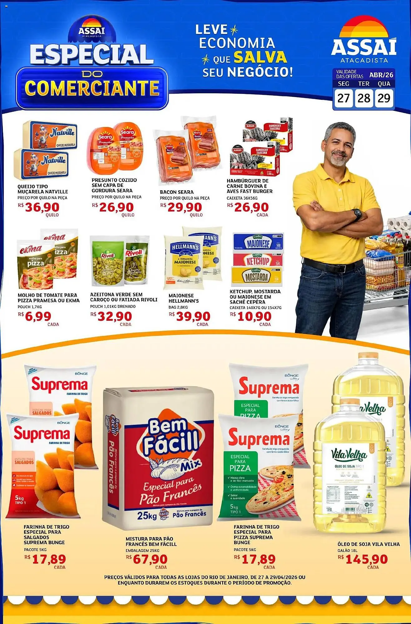 Encarte de Encarte Assaí Atacadista 27 de abril até 29 de abril 2026 - Pagina 1