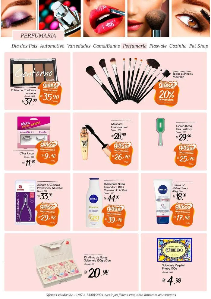 Encarte de Bazar & Eletro Giassi 11 de julho até 14 de agosto 2024 - Pagina 10