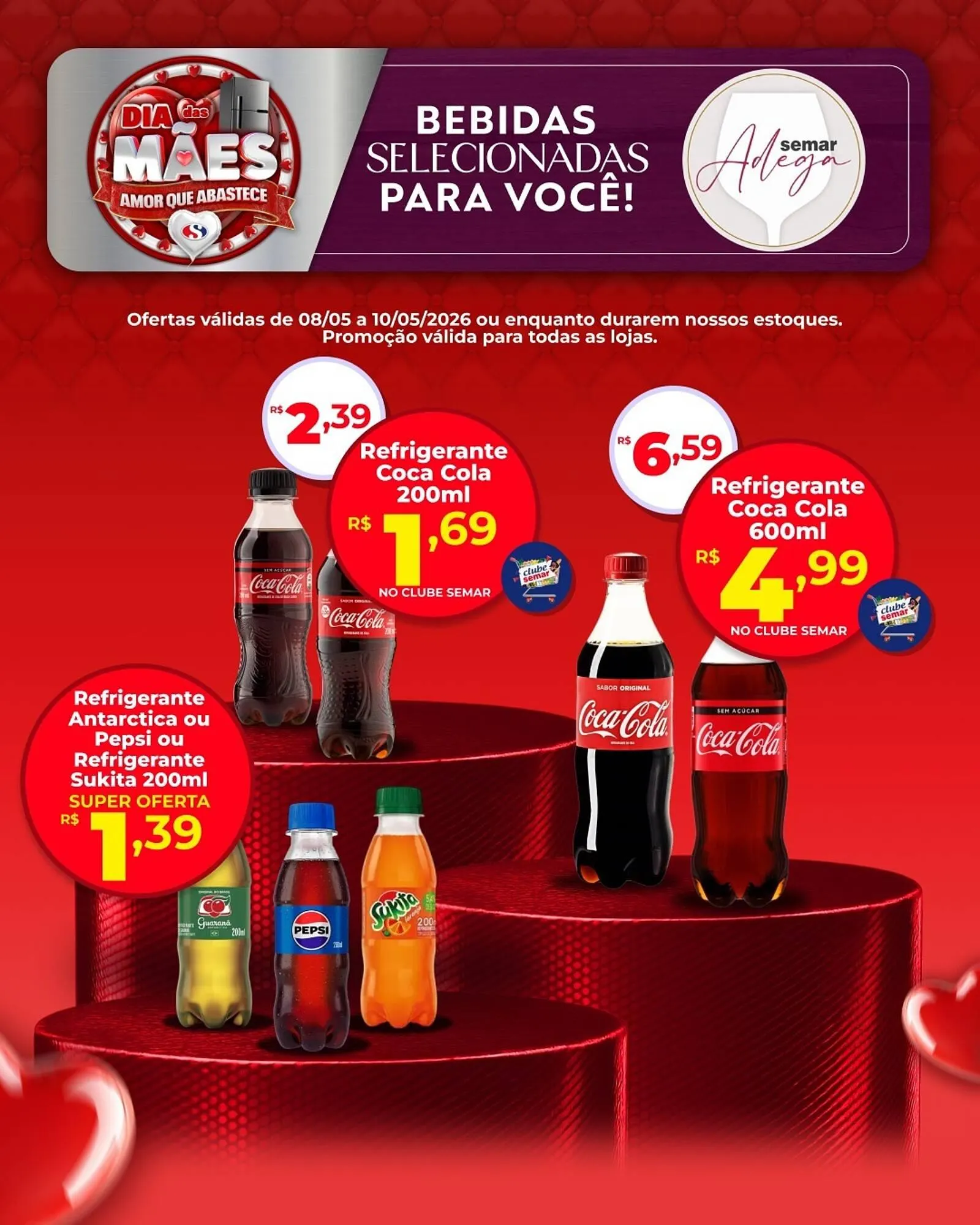 Encarte de Folheto Semar Supermercado 8 de maio até 10 de maio 2026 - Pagina 3