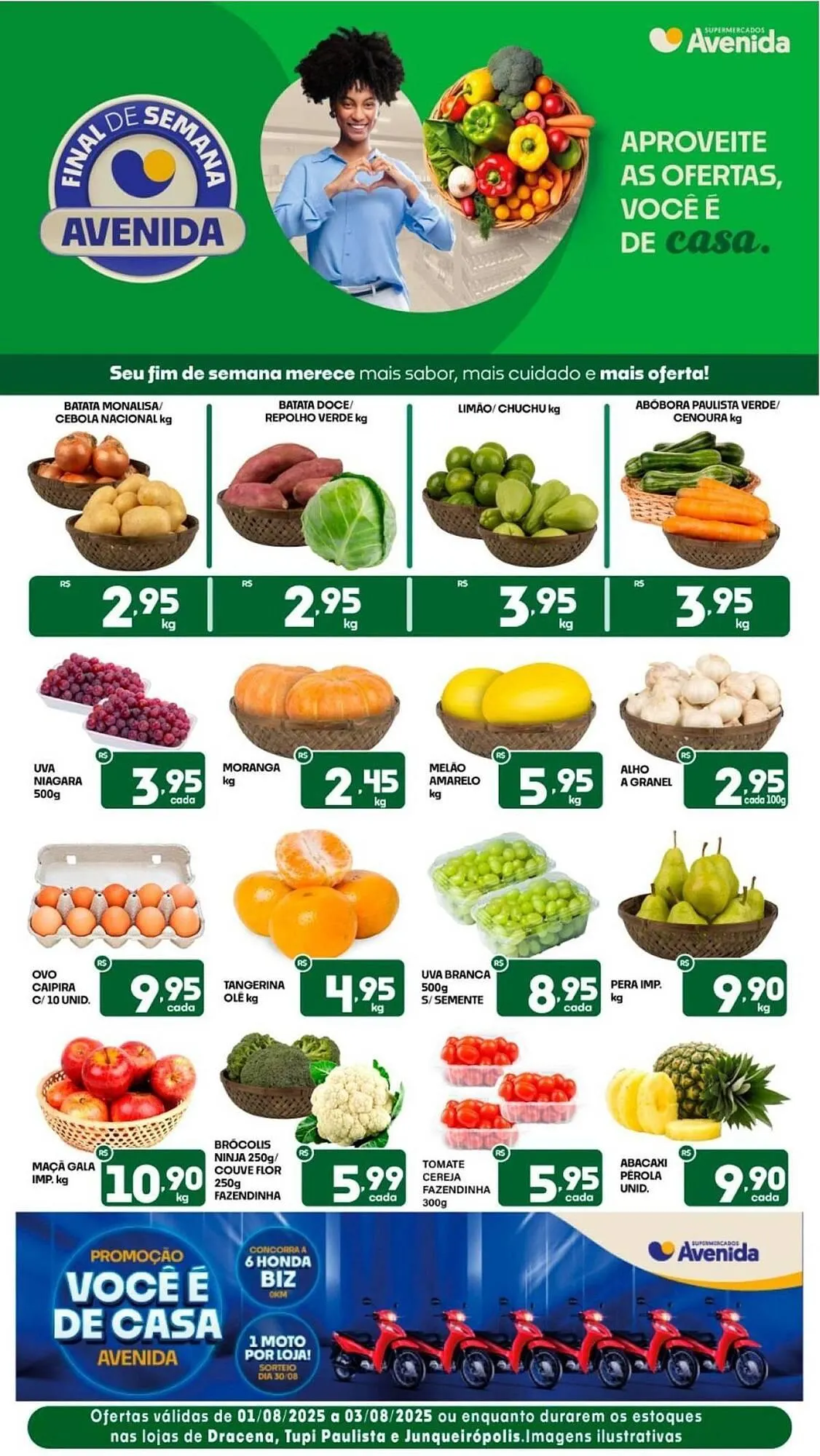 Encarte de Catálogo Supermercados Avenida 1 de agosto até 3 de agosto 2025 - Pagina 2