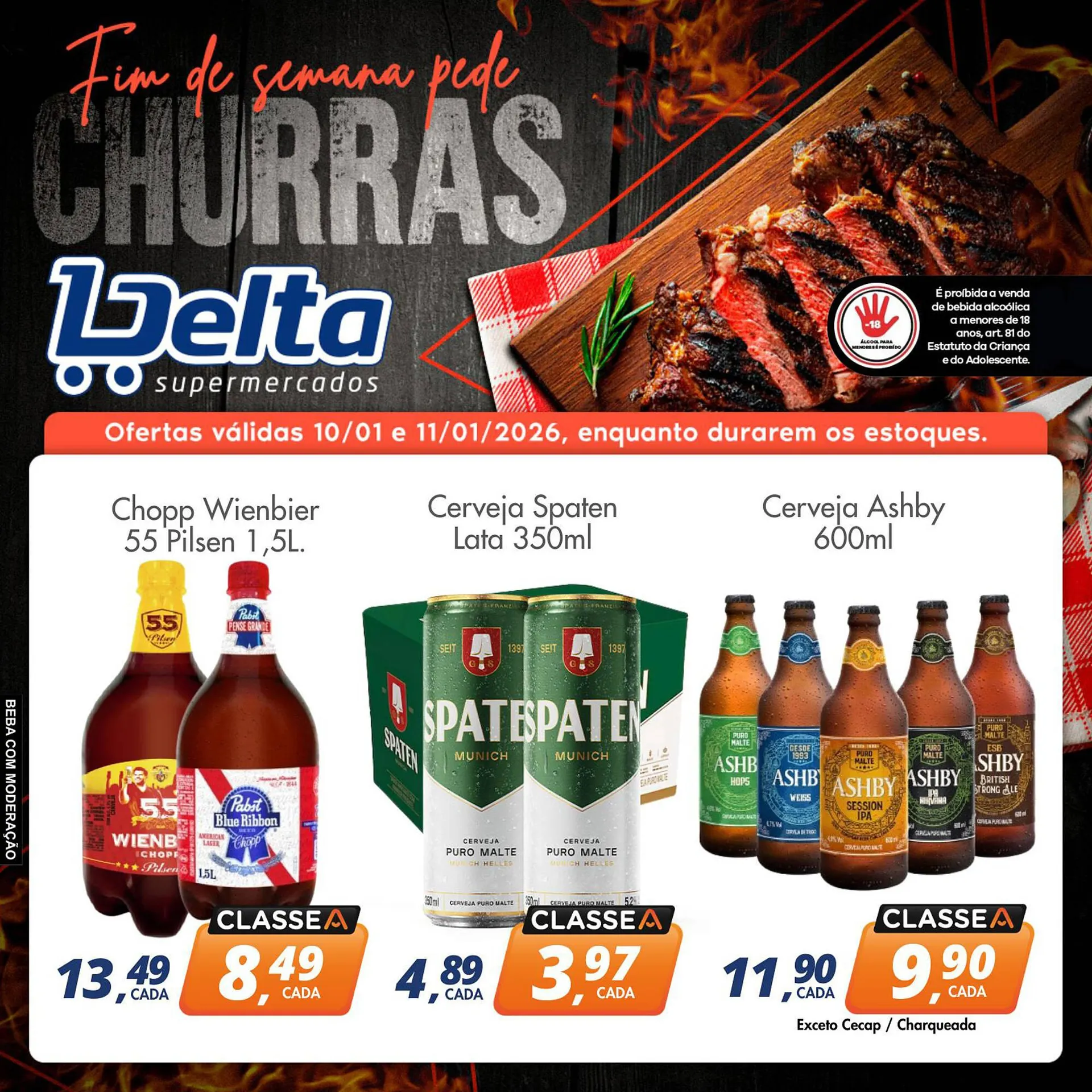 Encarte de Catálogo Delta Supermercados 10 de janeiro até 11 de janeiro 2026 - Pagina 3