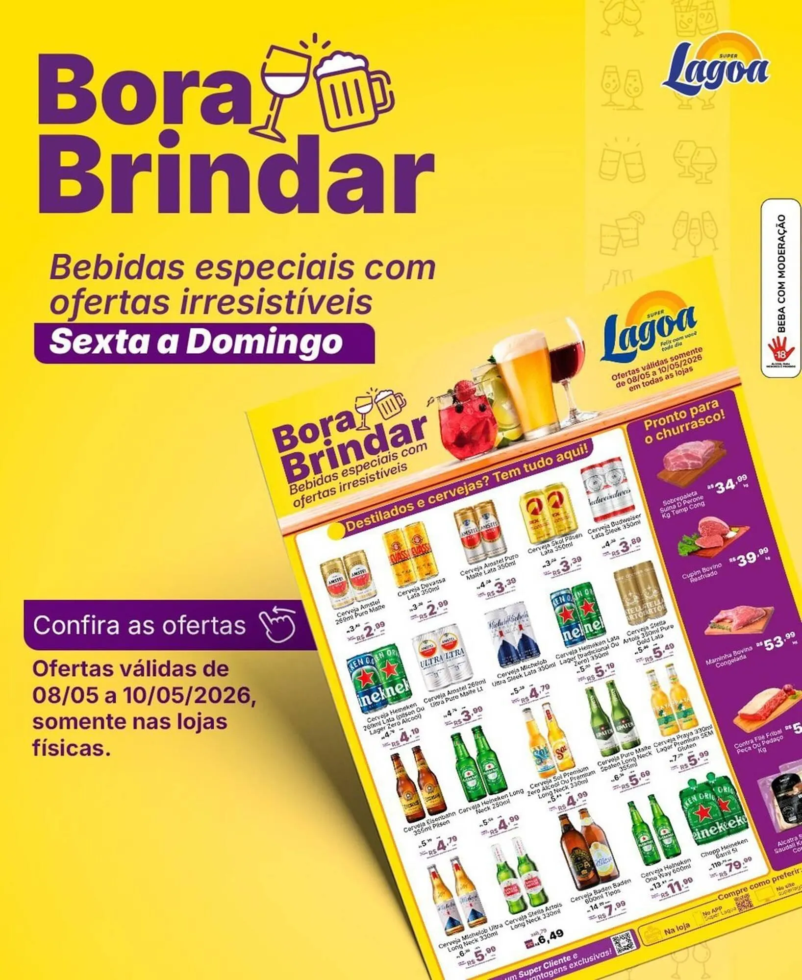 Encarte de Encarte Super Lagoa 8 de maio até 10 de maio 2026 - Pagina 1