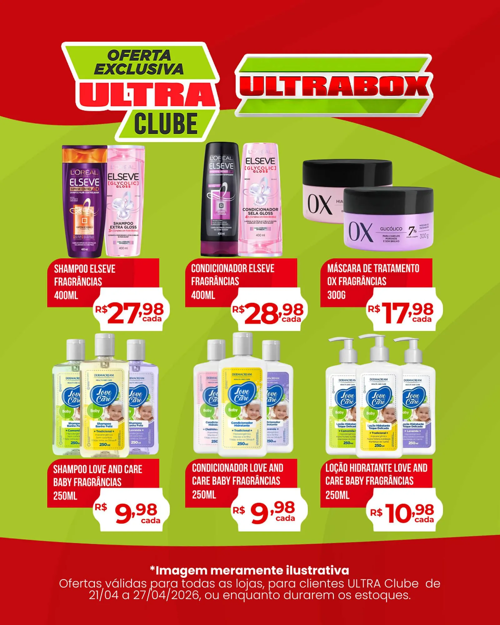 Encarte de Panfleto Ultrabox 23 de abril até 27 de abril 2026 - Pagina 1