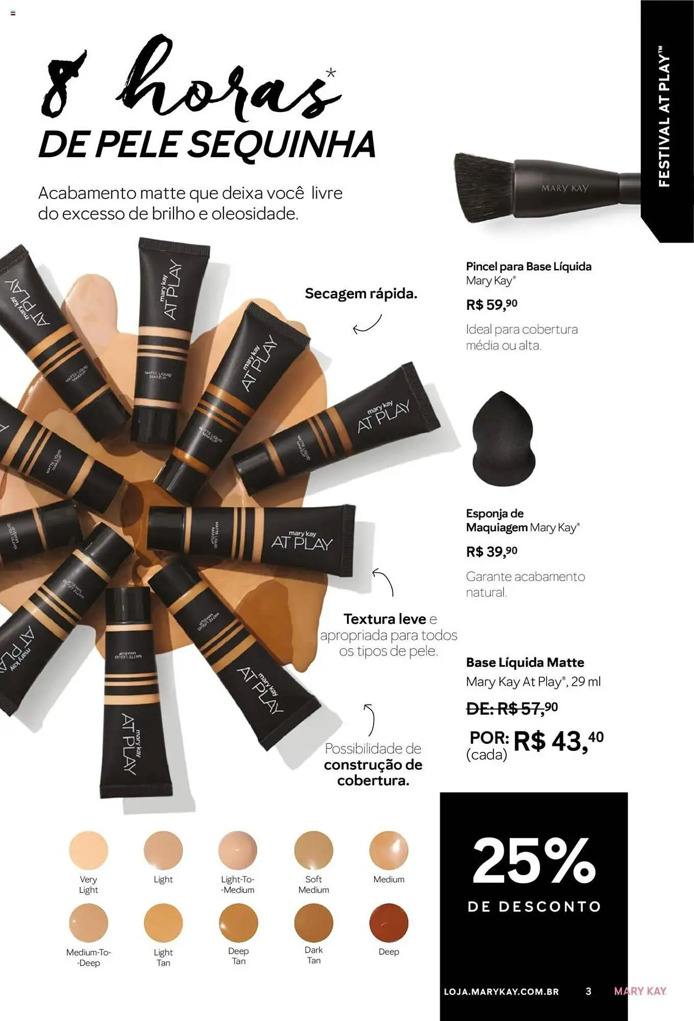 Encarte de Catálogo Mary Kay 1 de julho até 1 de setembro 2025 - Pagina 3