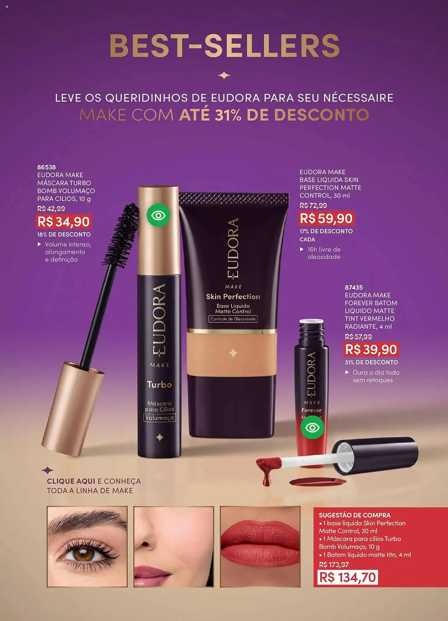 Encarte de Catálogo Eudora 19 de fevereiro até 19 de março 2026 - Pagina 9