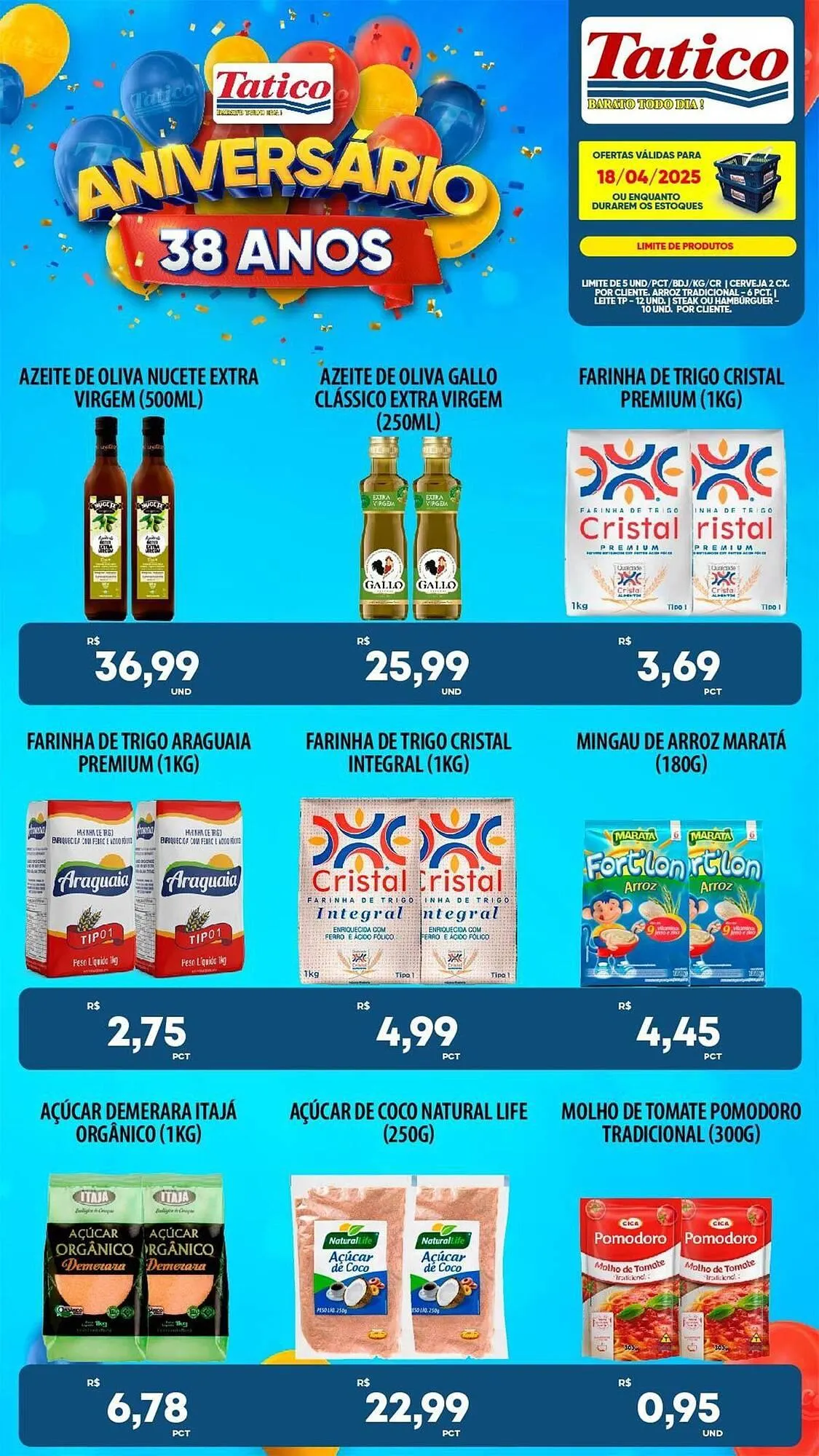 Encarte de Catálogo Tatico 18 de abril até 21 de abril 2025 - Pagina 4