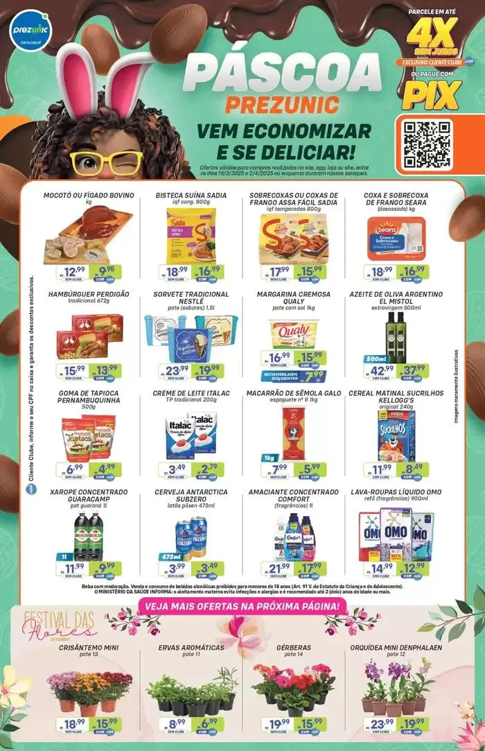 Encarte de Encarte Prezunic 19 de março até 2 de abril 2025 - Pagina 1