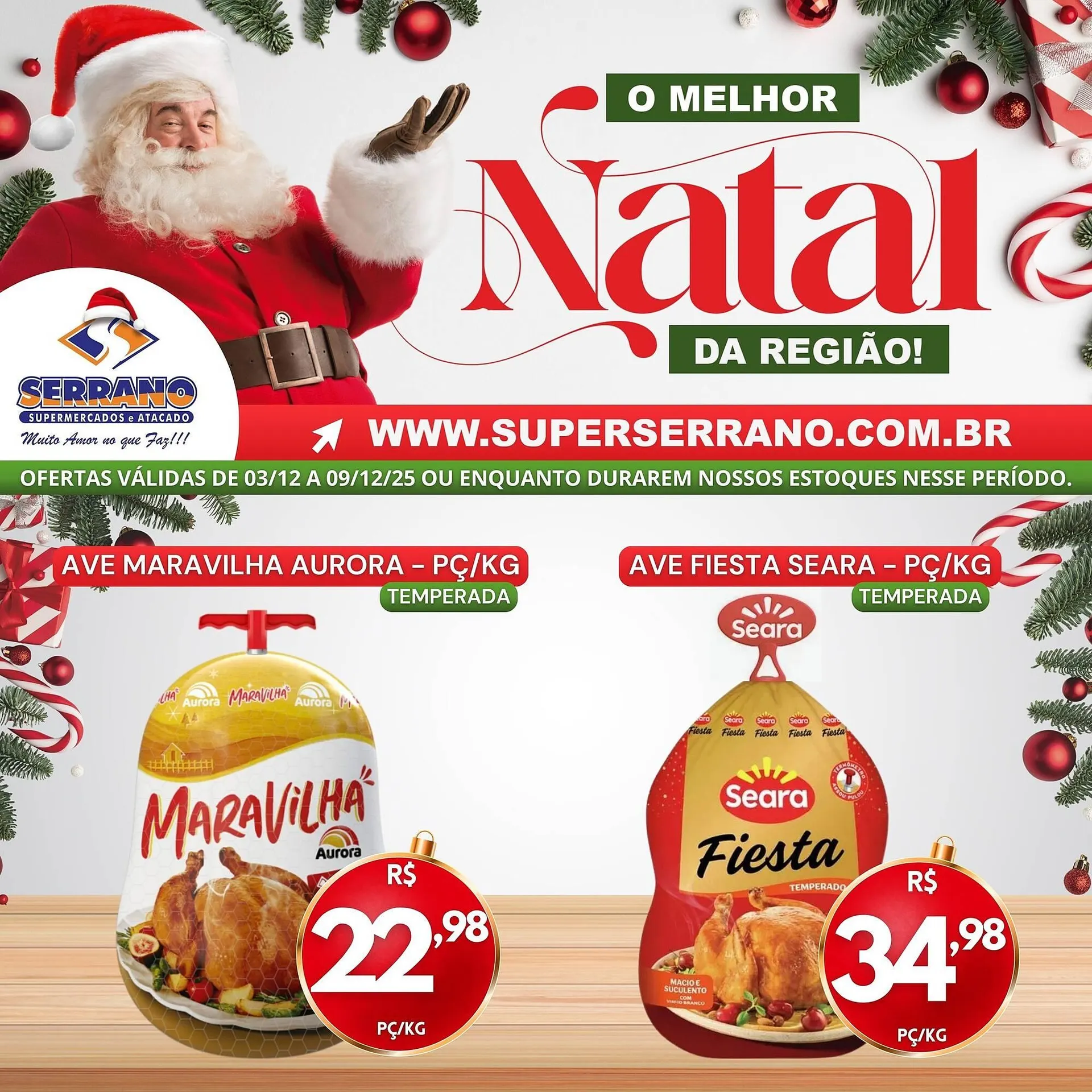 Encarte de Catálogo Serrano Supermercado 5 de dezembro até 9 de dezembro 2025 - Pagina 2