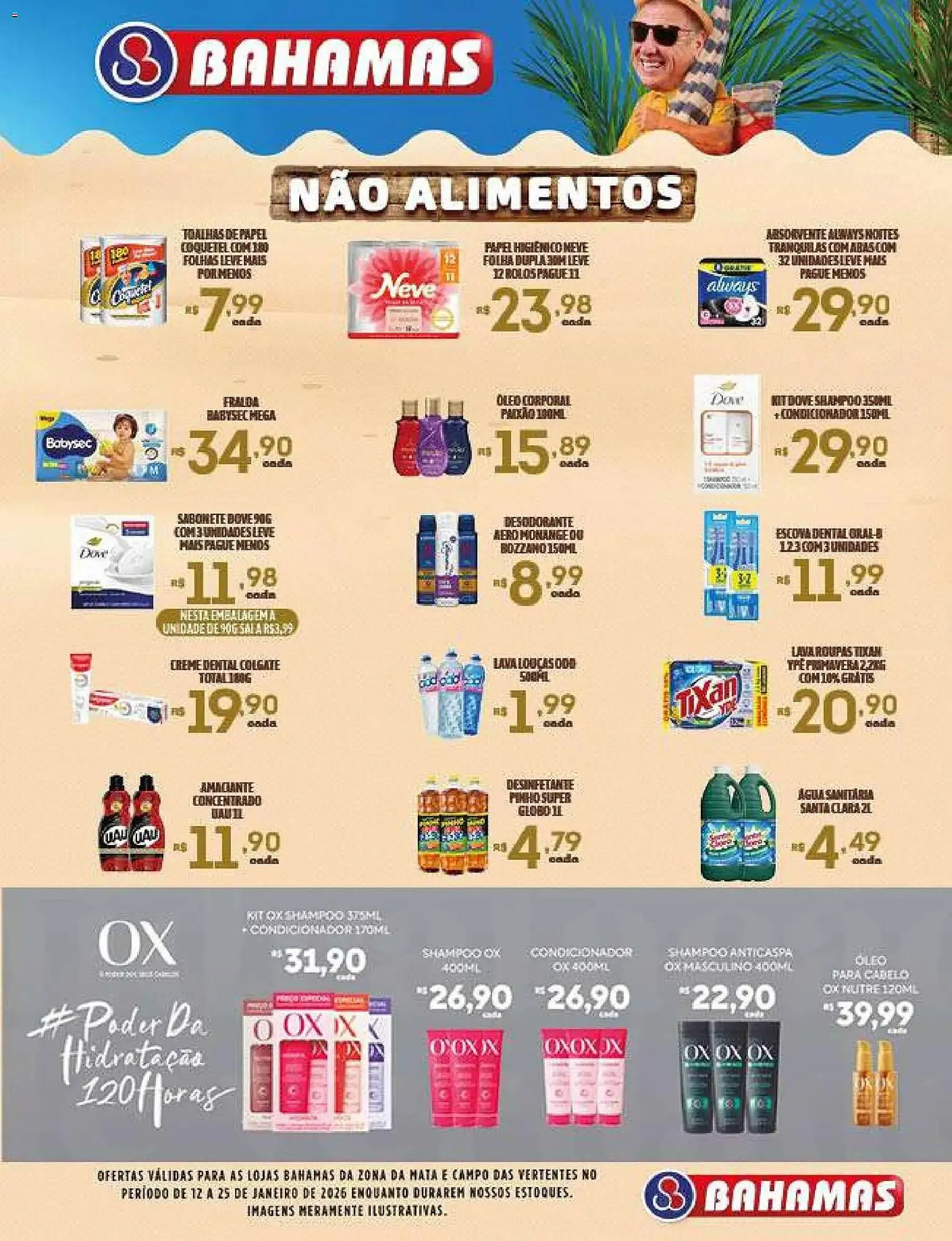 Encarte de Catálogo Bahamas Supermercados 12 de janeiro até 23 de janeiro 2026 - Pagina 11