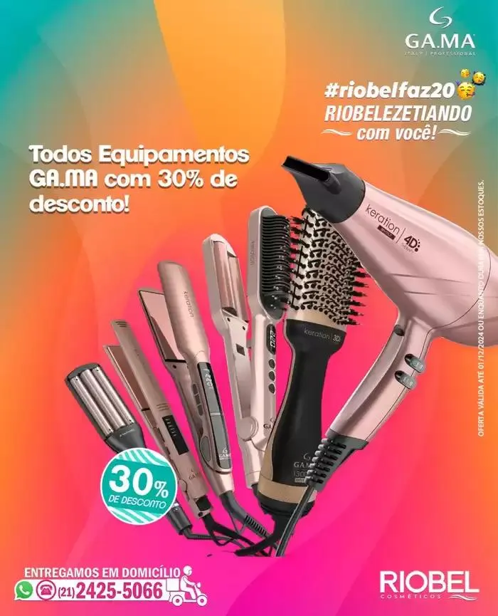 Encarte de Ofertas Rio Bel Cosméticos 8 de novembro até 1 de dezembro 2024 - Pagina 7