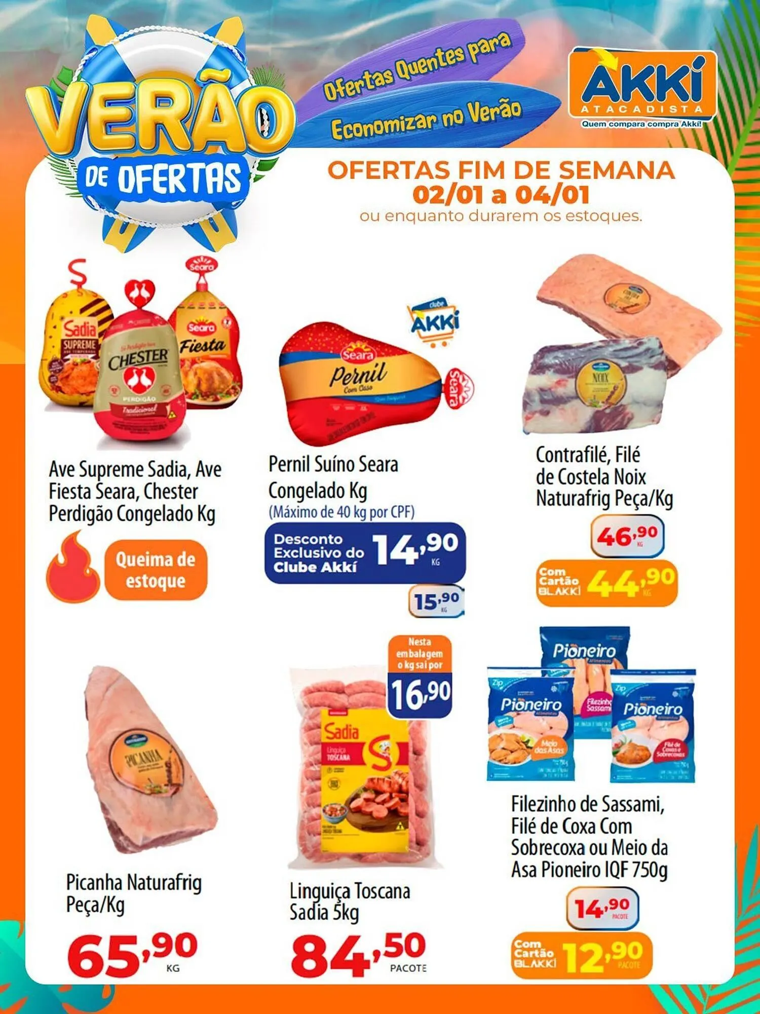 Encarte de Folheto Akki Atacadista 2 de janeiro até 4 de janeiro 2026 - Pagina 1