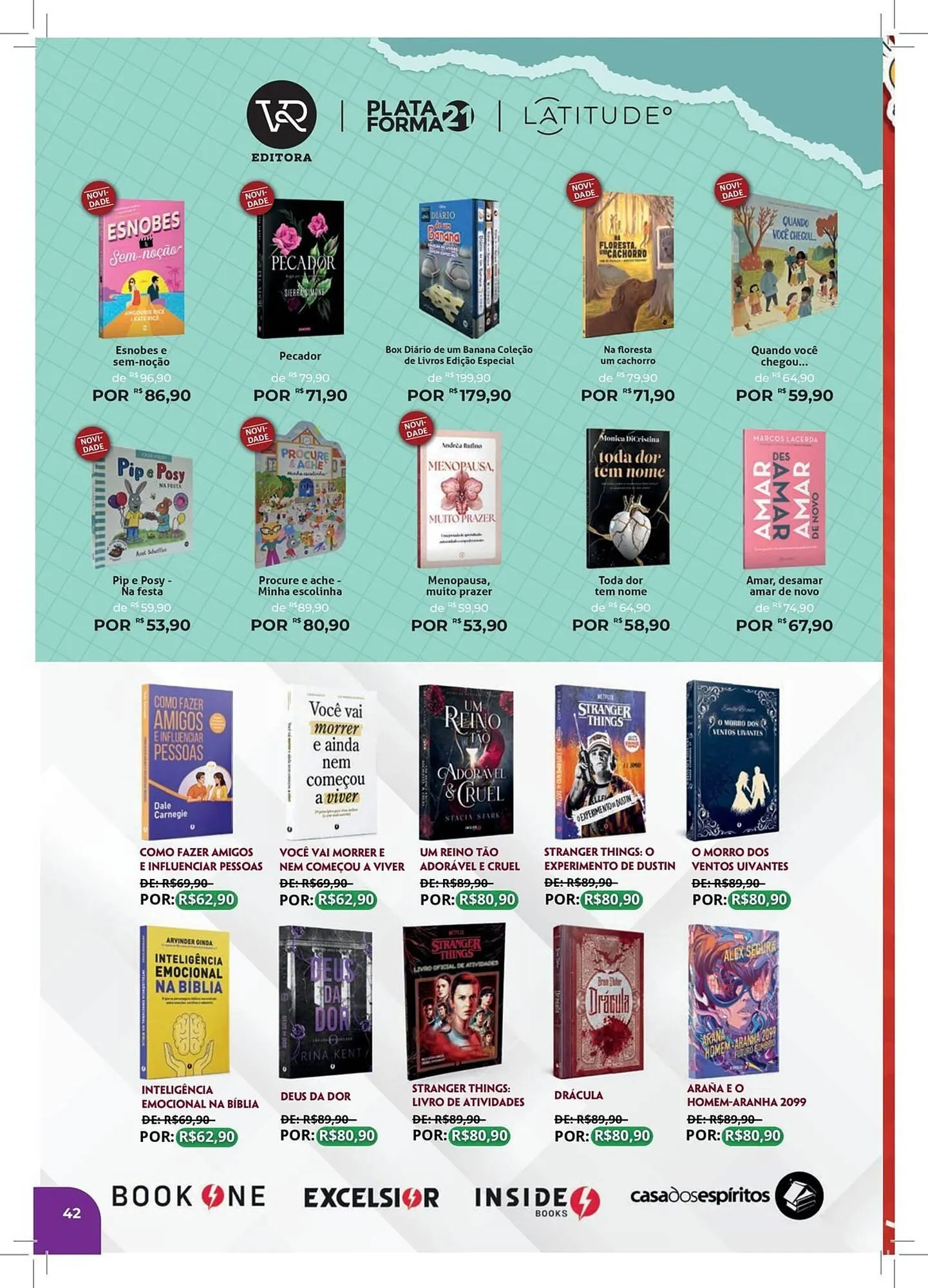 Encarte de Catálogo Livraria Leitura 2 de março até 31 de março 2026 - Pagina 42